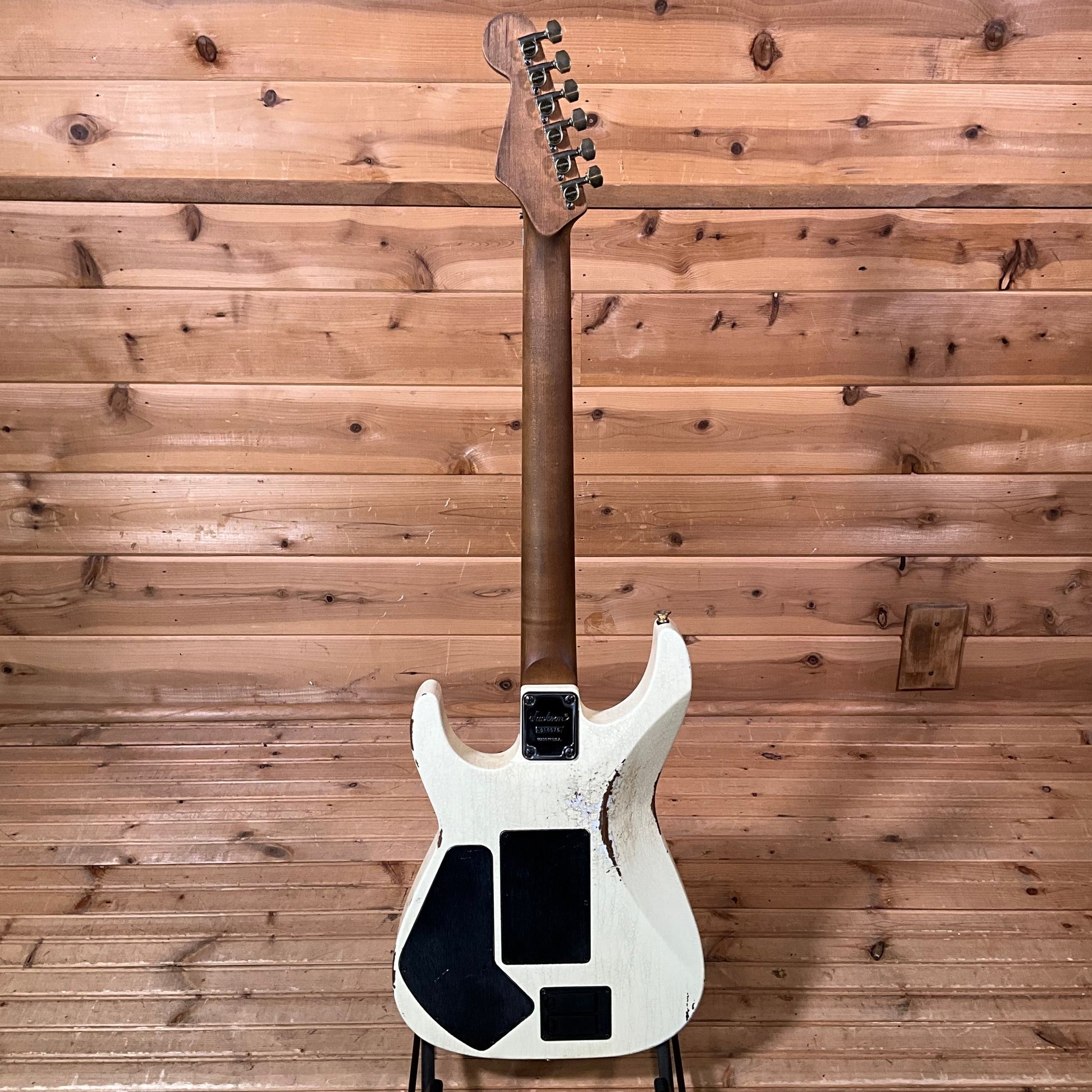 Jackson Custom Shop Phil Collins Signature Super Stratocaster Electric Guitar - Vanilla Shake
