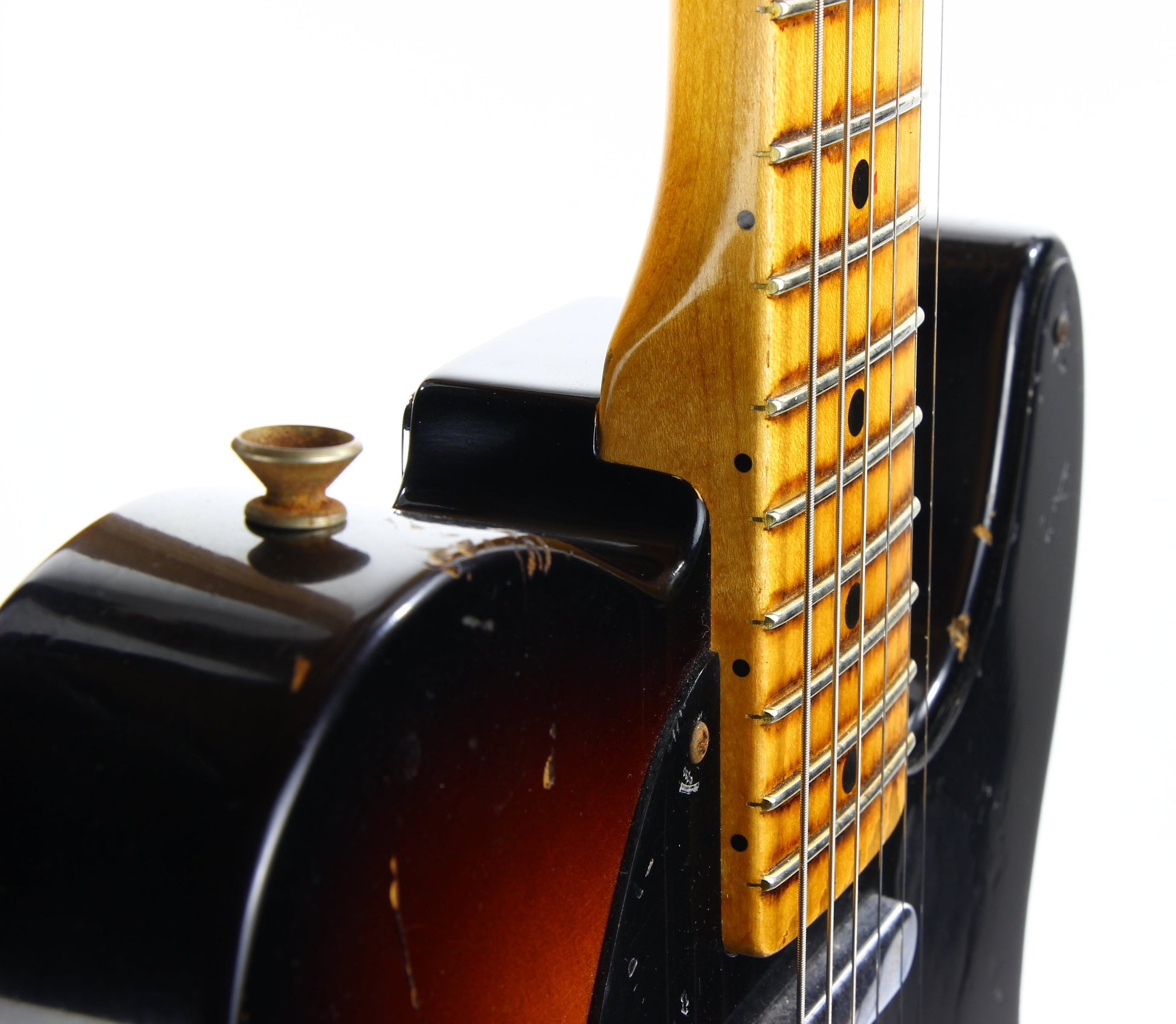 NAMM SHOW! 2009 Fender Custom Shop MASTERBUILT '57 Telecaster Heavy Relic Yuriy Shishkov -- 2-Tone Sunburst 1957