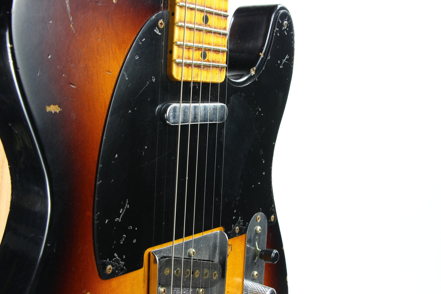 NAMM SHOW! 2009 Fender Custom Shop MASTERBUILT '57 Telecaster Heavy Relic Yuriy Shishkov -- 2-Tone Sunburst 1957