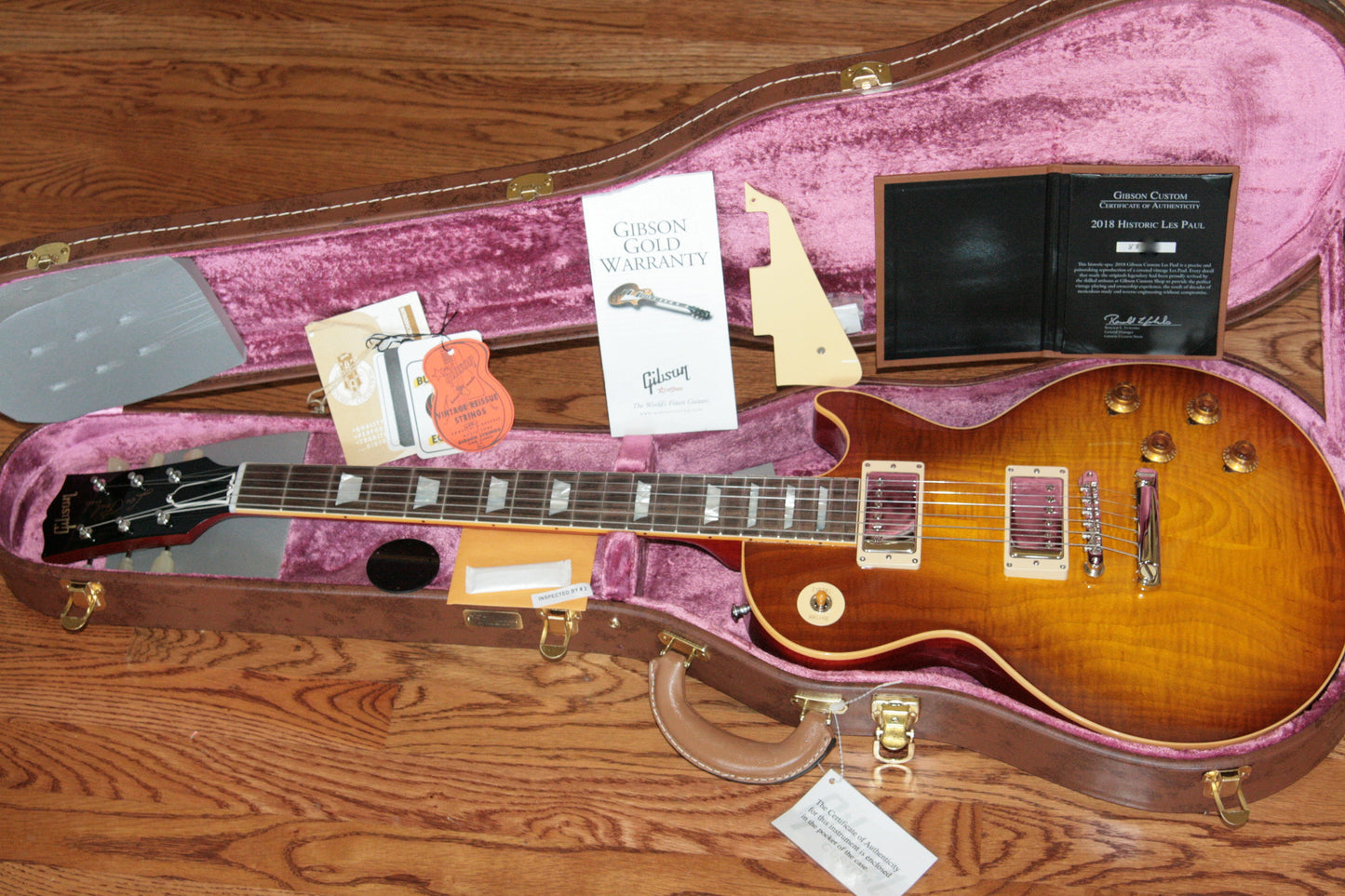 2018 Gibson 1958 Les Paul Historic Reissue! R8 58 Royal Teaburst Custom Shop TH Specs