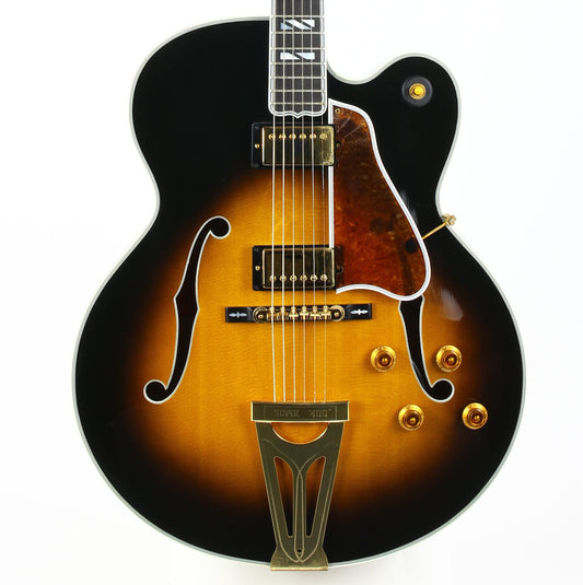 1996 Gibson Custom Shop Super 400 CES Tobacco Sunburst Archtop Electric Guitar!