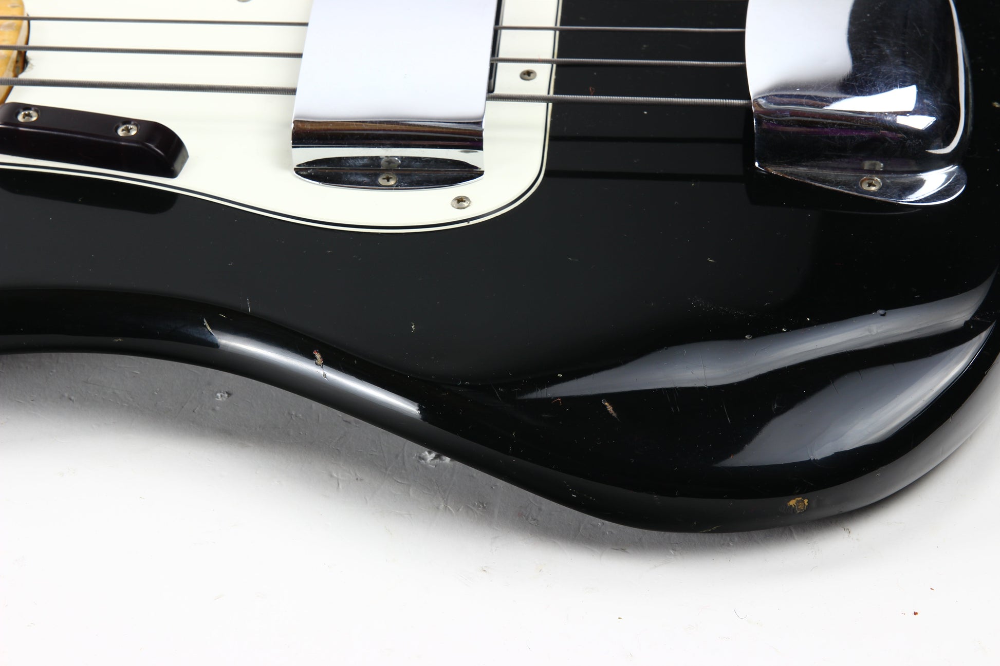 1974 Fender Precision Bass Fretless Black Custom Color - ALL ORIGINAL Vintage P! 1970’s, Maple Board