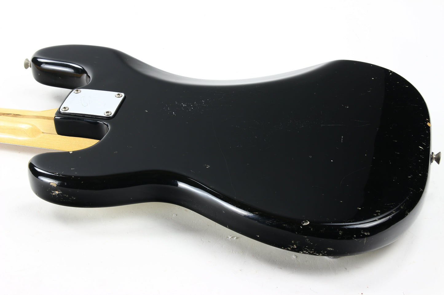 1974 Fender Precision Bass Fretless Black Custom Color - ALL ORIGINAL Vintage P! 1970’s, Maple Board