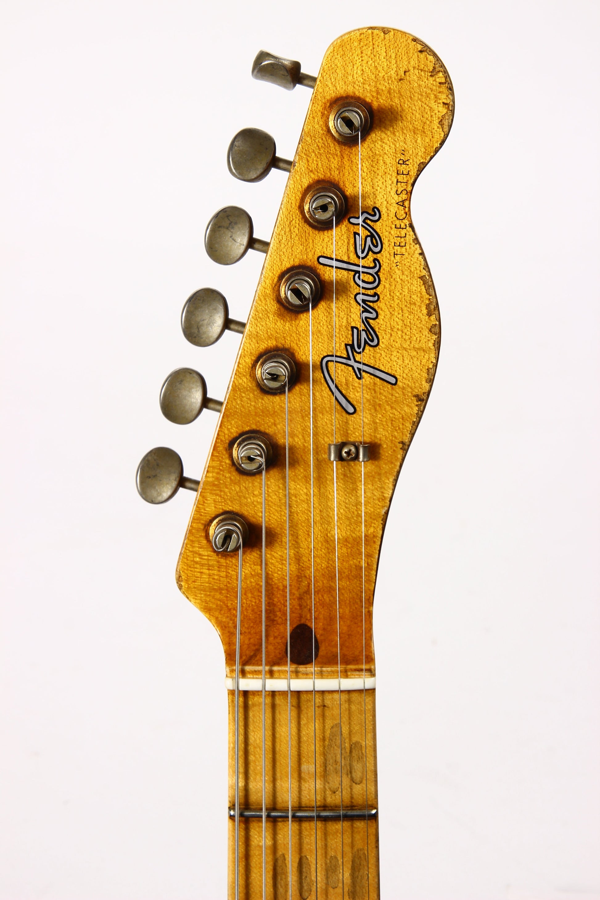 NAMM SHOW! 2009 Fender Custom Shop MASTERBUILT '57 Telecaster Heavy Relic Yuriy Shishkov -- 2-Tone Sunburst 1957