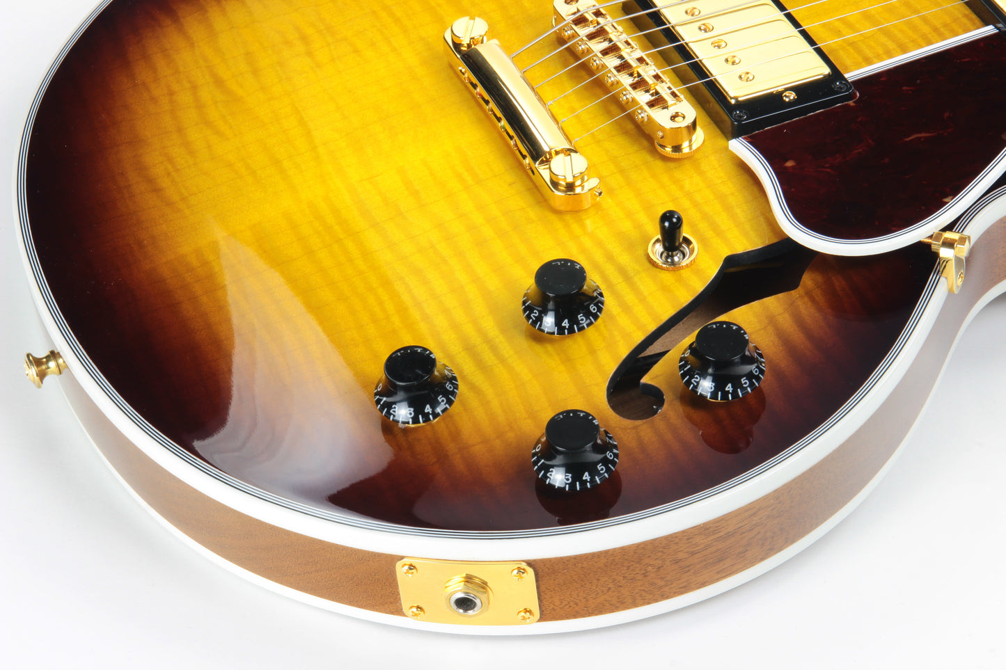 2020 Gibson Custom Shop CS-356 Figured - Vintage Sunburst - EBONY Fingerboard - ES 335 355 Small-Body