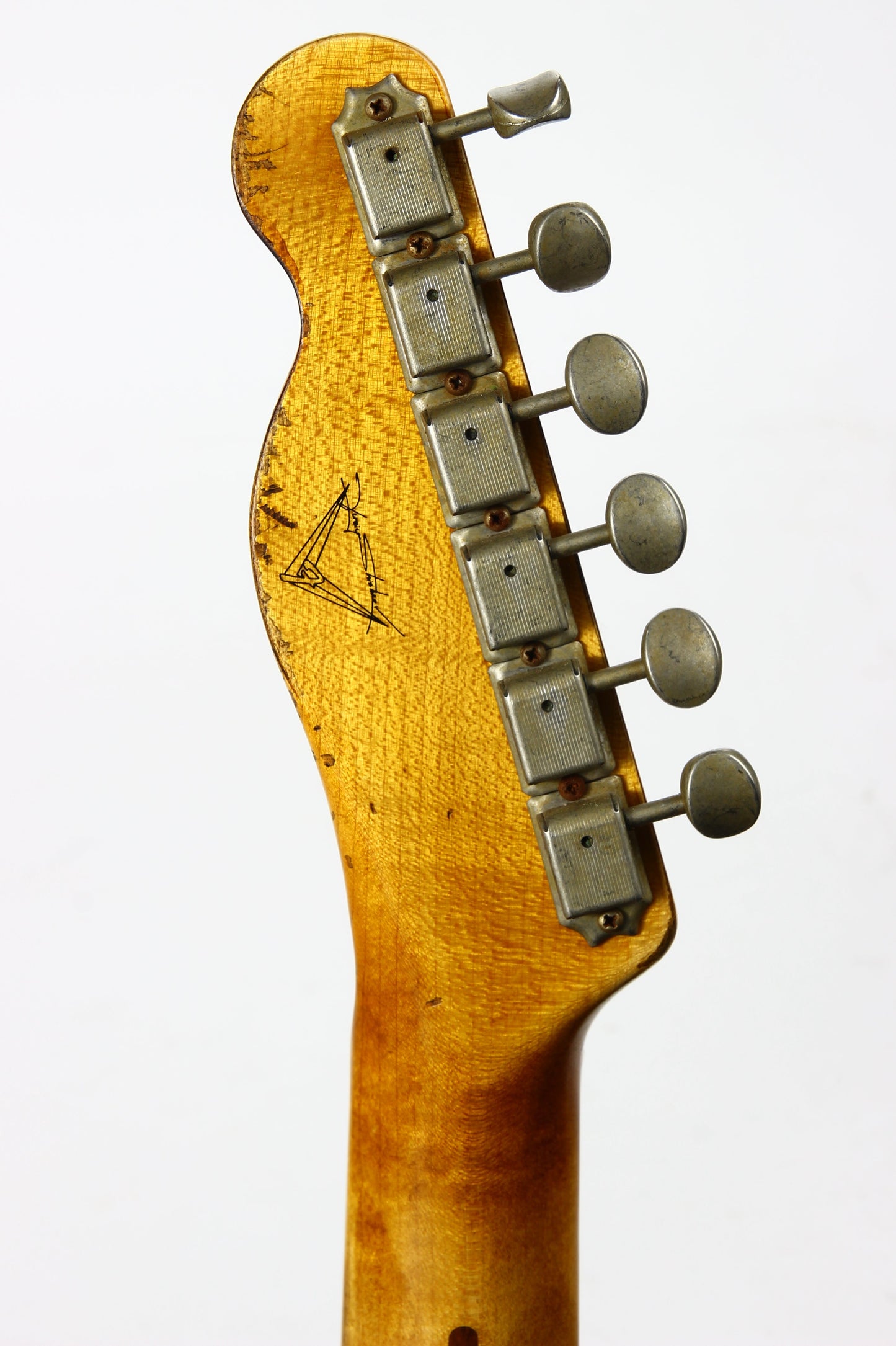 NAMM SHOW! 2009 Fender Custom Shop MASTERBUILT '57 Telecaster Heavy Relic Yuriy Shishkov -- 2-Tone Sunburst 1957