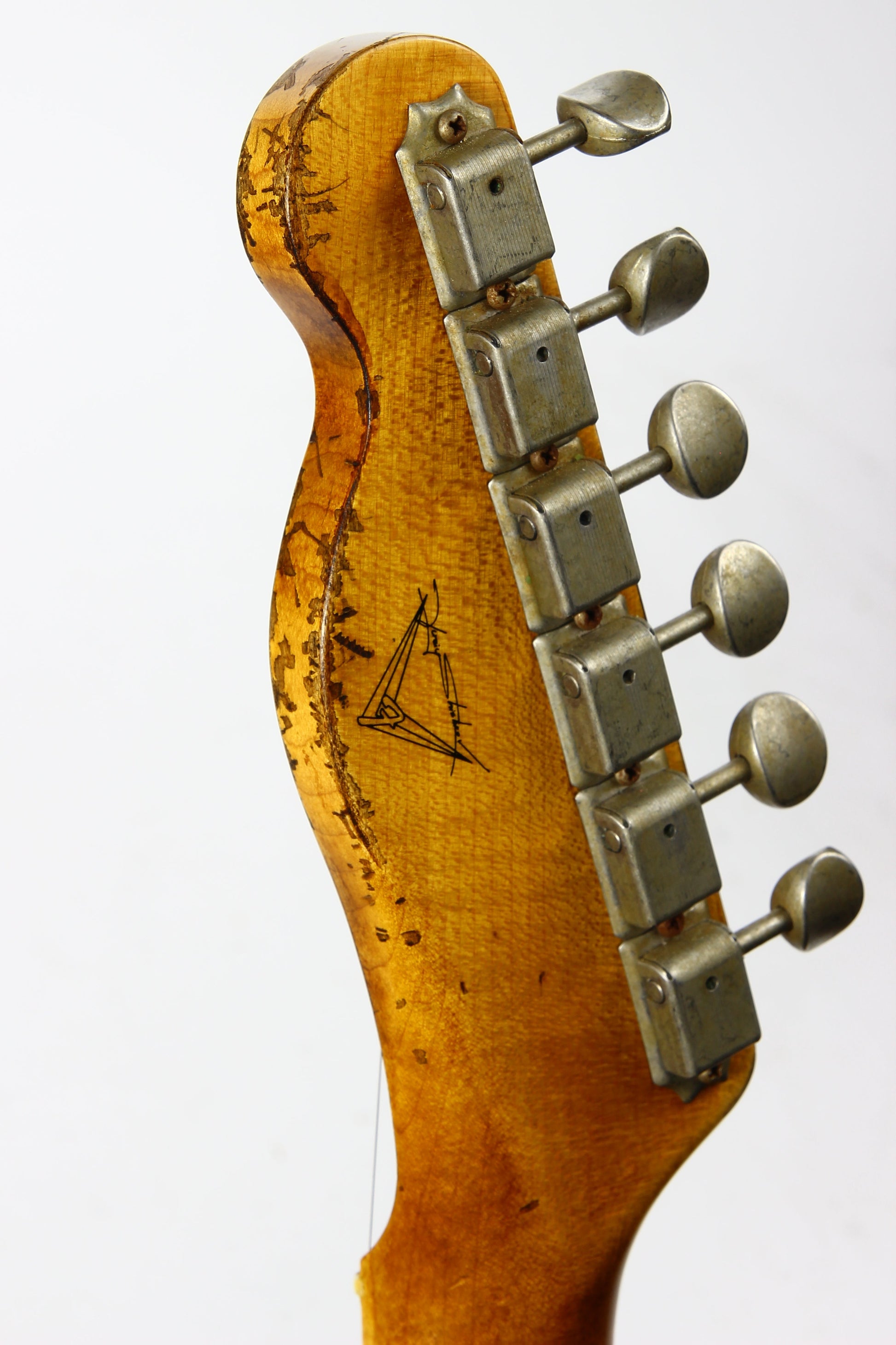NAMM SHOW! 2009 Fender Custom Shop MASTERBUILT '57 Telecaster Heavy Relic Yuriy Shishkov -- 2-Tone Sunburst 1957