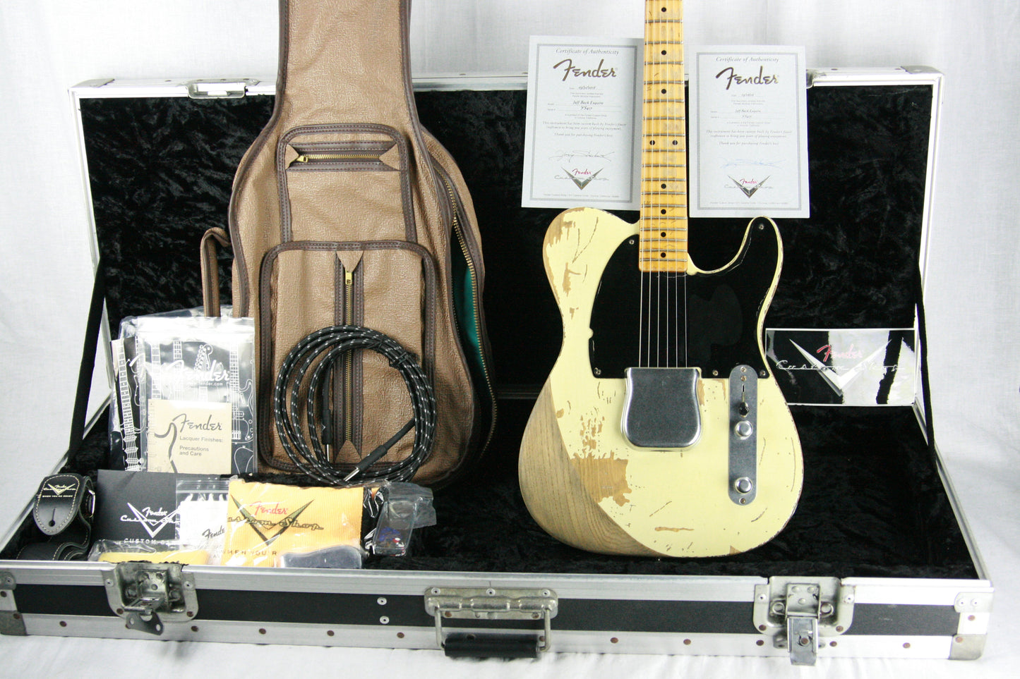 2006 Fender Custom Shop Masterbuilt JEFF BECK 1954 ESQUIRE! Tribute Telecaster by Yuriy Shishkov!