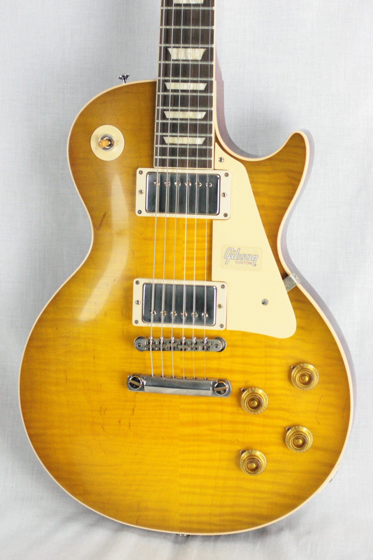 2019 Gibson 1959 AGED Les Paul 60TH ANNIVERSARY Historic Reissue R9 59 Custom Shop Golden Poppy Burst