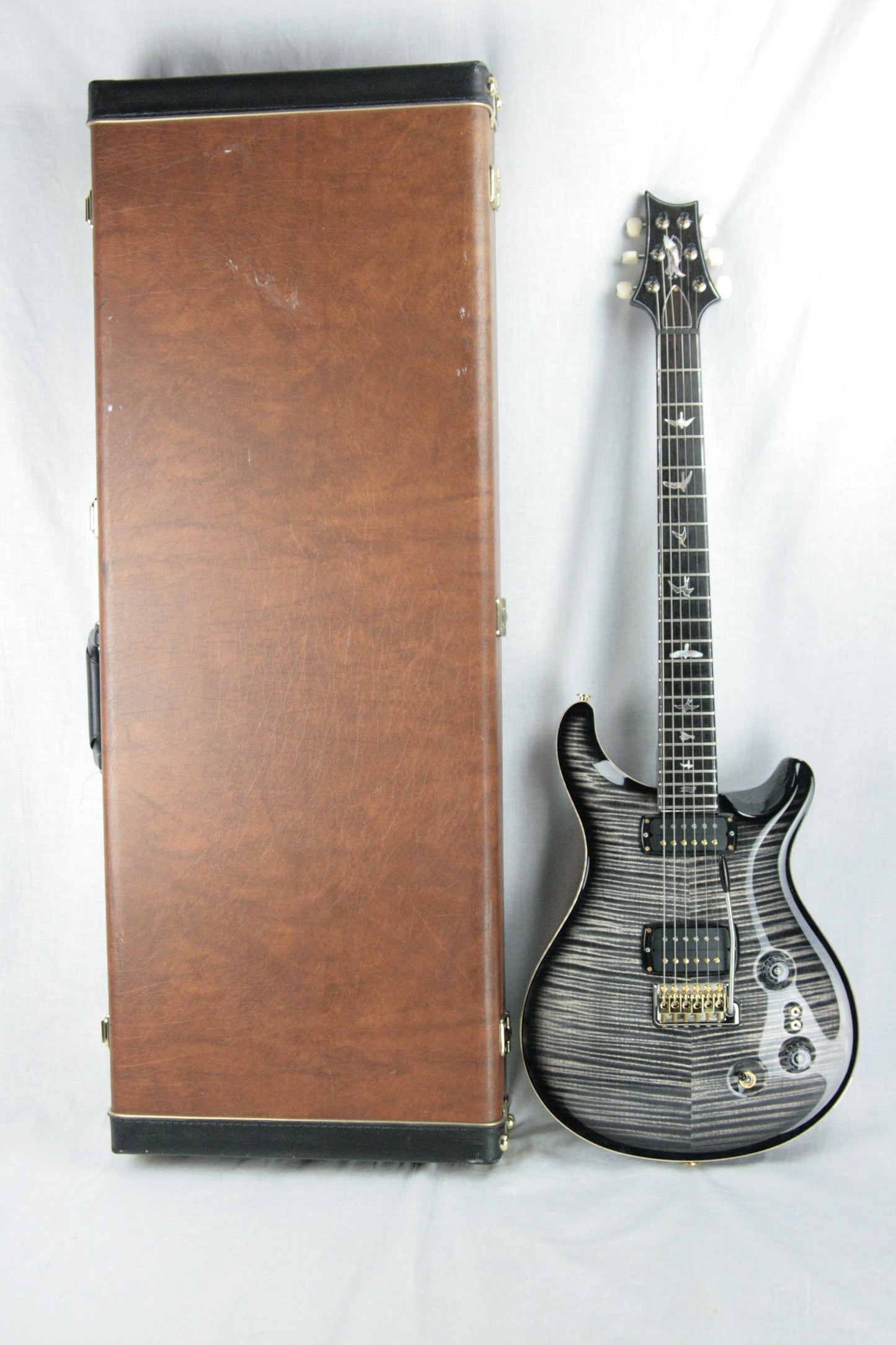 2017 PRS Private Stock 408 Signature! Paul Reed Smith INCREDIBLE TOP! African Blackwood Charcoal Smoked Burst