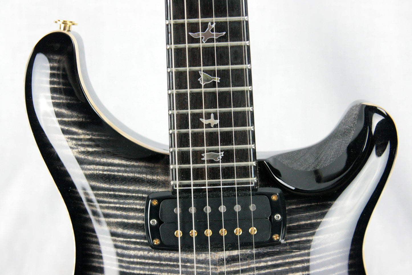 2017 PRS Private Stock 408 Signature! Paul Reed Smith INCREDIBLE TOP! African Blackwood Charcoal Smoked Burst