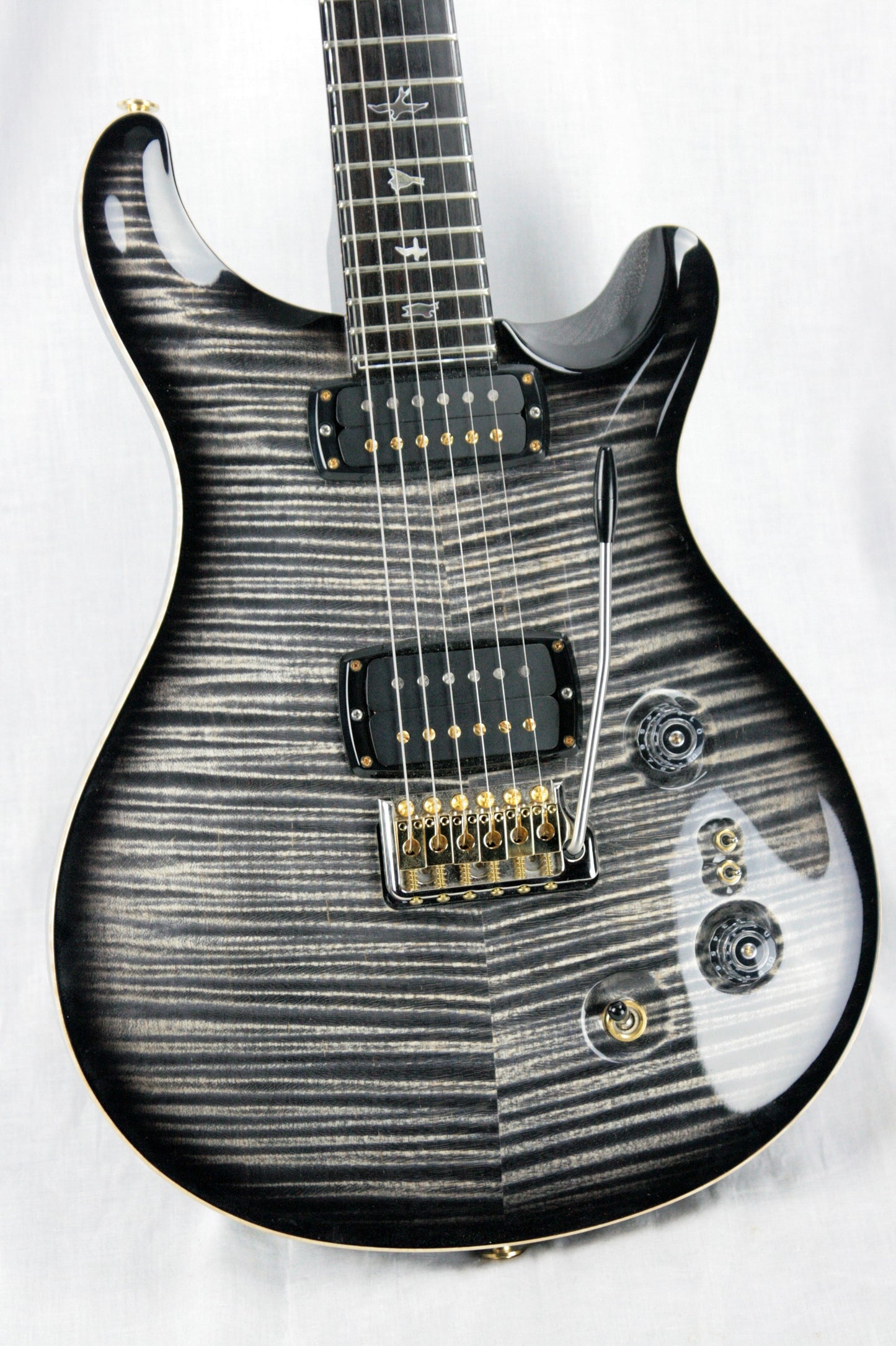 2017 PRS Private Stock 408 Signature! Paul Reed Smith INCREDIBLE TOP! African Blackwood Charcoal Smoked Burst