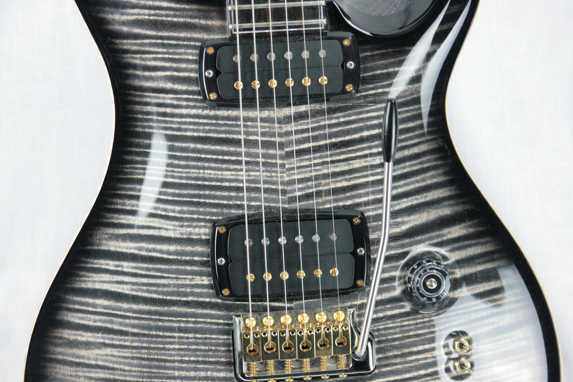 2017 PRS Private Stock 408 Signature! Paul Reed Smith INCREDIBLE TOP! African Blackwood Charcoal Smoked Burst