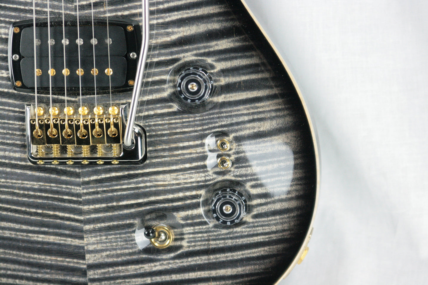2017 PRS Private Stock 408 Signature! Paul Reed Smith INCREDIBLE TOP! African Blackwood Charcoal Smoked Burst