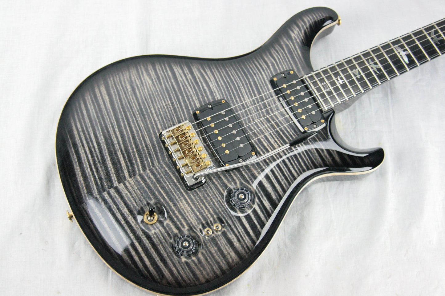 2017 PRS Private Stock 408 Signature! Paul Reed Smith INCREDIBLE TOP! African Blackwood Charcoal Smoked Burst