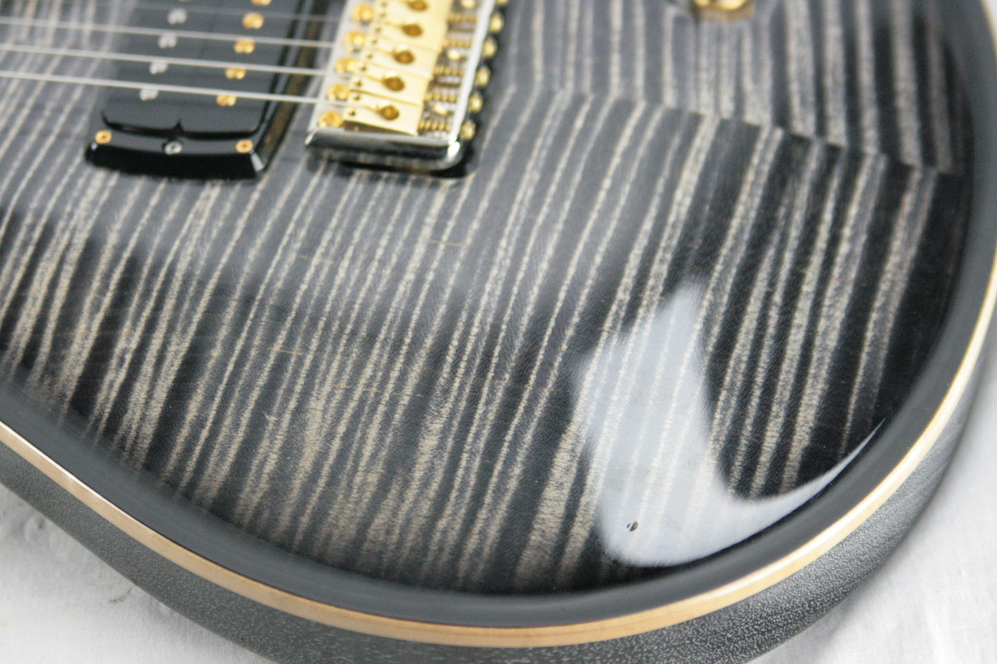 2017 PRS Private Stock 408 Signature! Paul Reed Smith INCREDIBLE TOP! African Blackwood Charcoal Smoked Burst