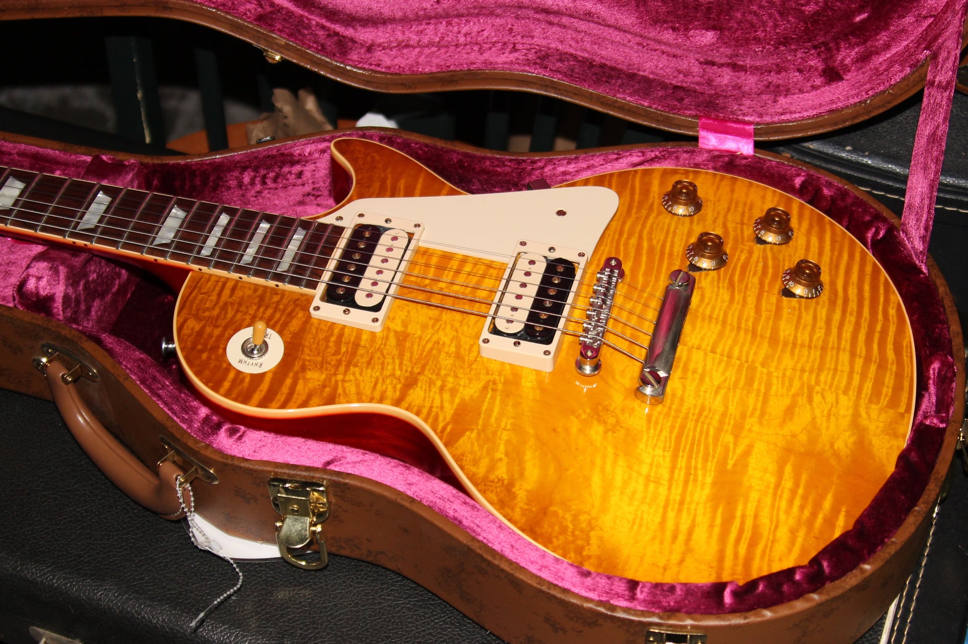 MINT 1959 Reissue Gibson Collector's Choice CC #4 SANDY '59 Les Paul VOS R9 Flametop