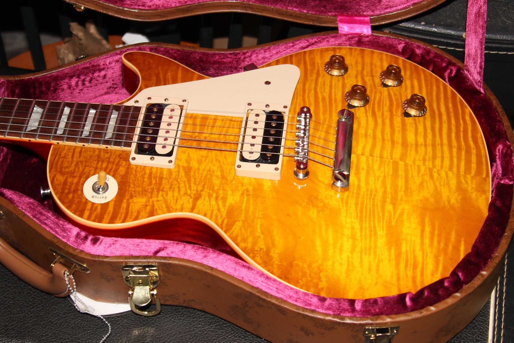 MINT 1959 Reissue Gibson Collector's Choice CC #4 SANDY '59 Les Paul VOS R9 Flametop