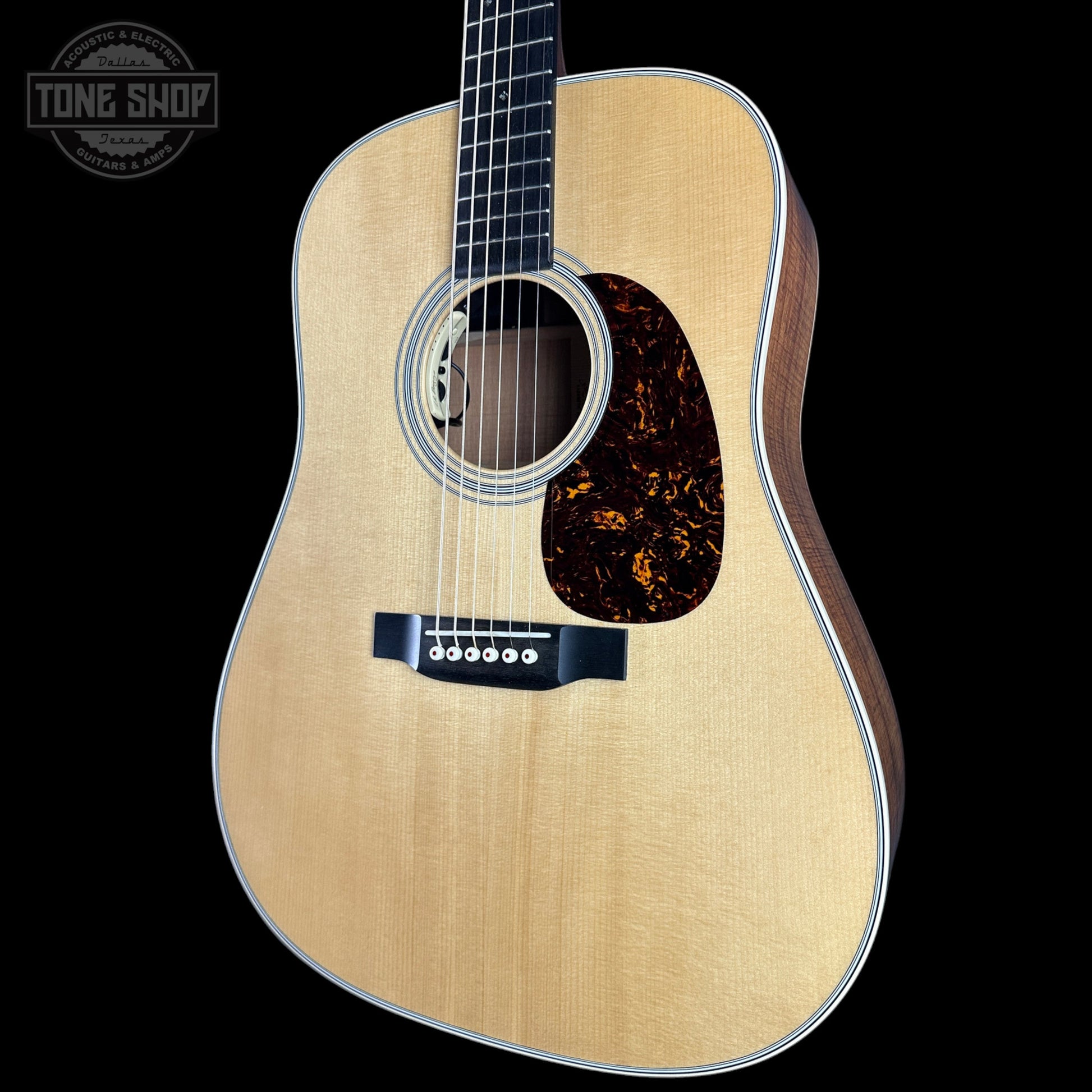 Used 2021 Martin Custom Shop 28 Style Dread VTS Adi/Highly Flamed Koa w/LR Baggs Anthem w/case TSU25221