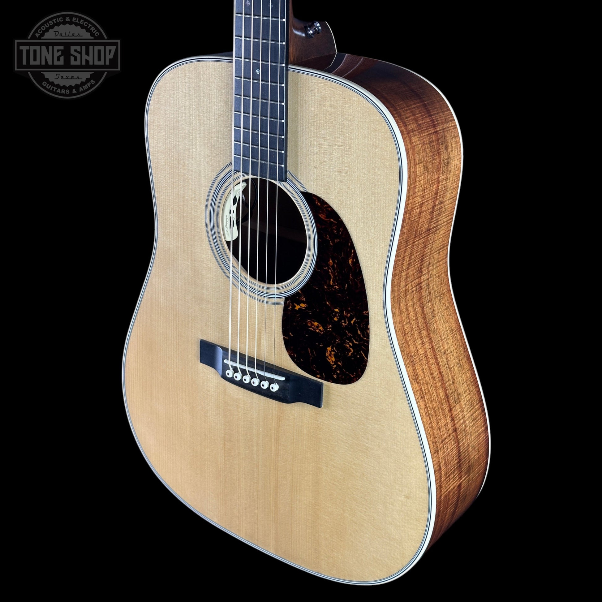 Used 2021 Martin Custom Shop 28 Style Dread VTS Adi/Highly Flamed Koa w/LR Baggs Anthem w/case TSU25221
