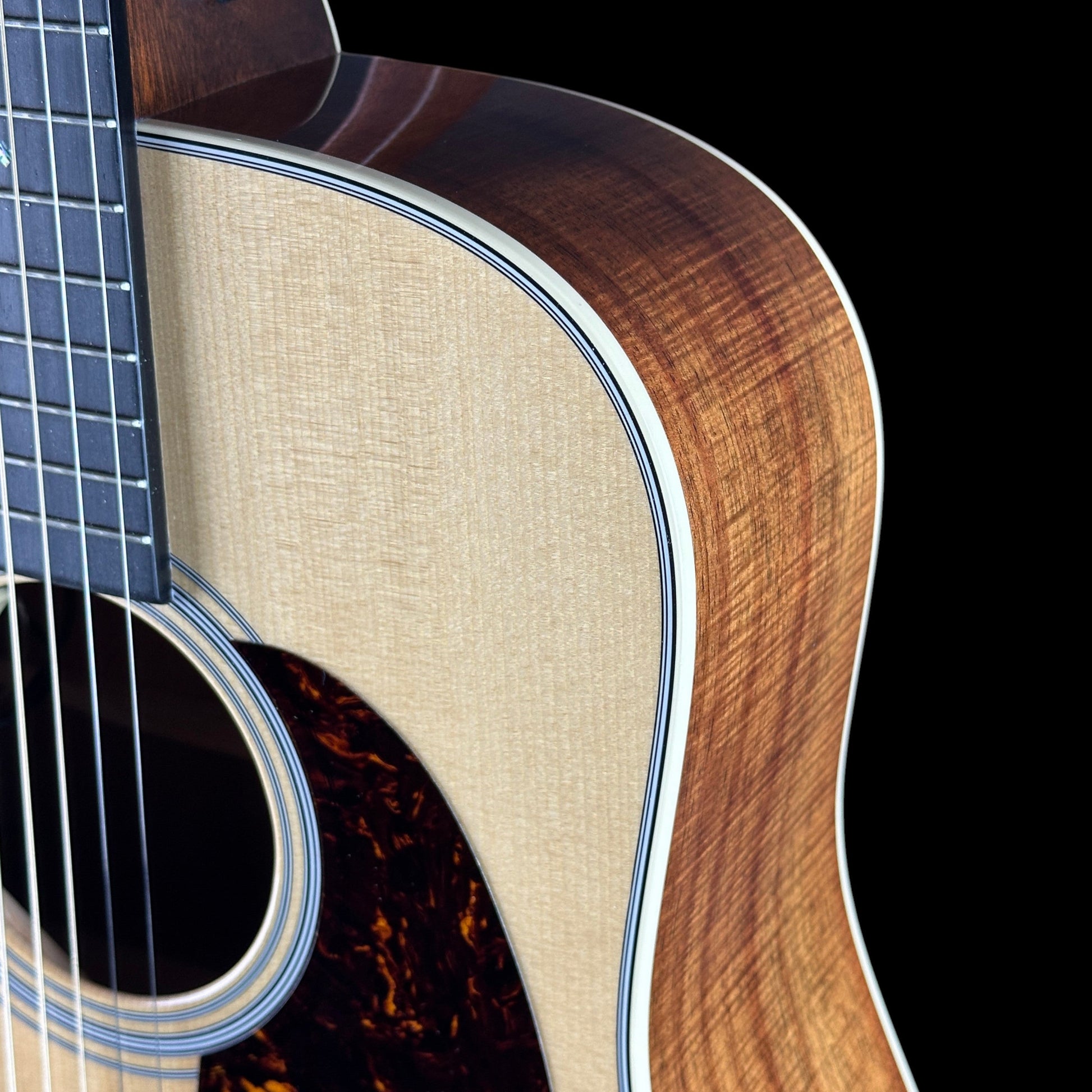 Used 2021 Martin Custom Shop 28 Style Dread VTS Adi/Highly Flamed Koa w/LR Baggs Anthem w/case TSU25221