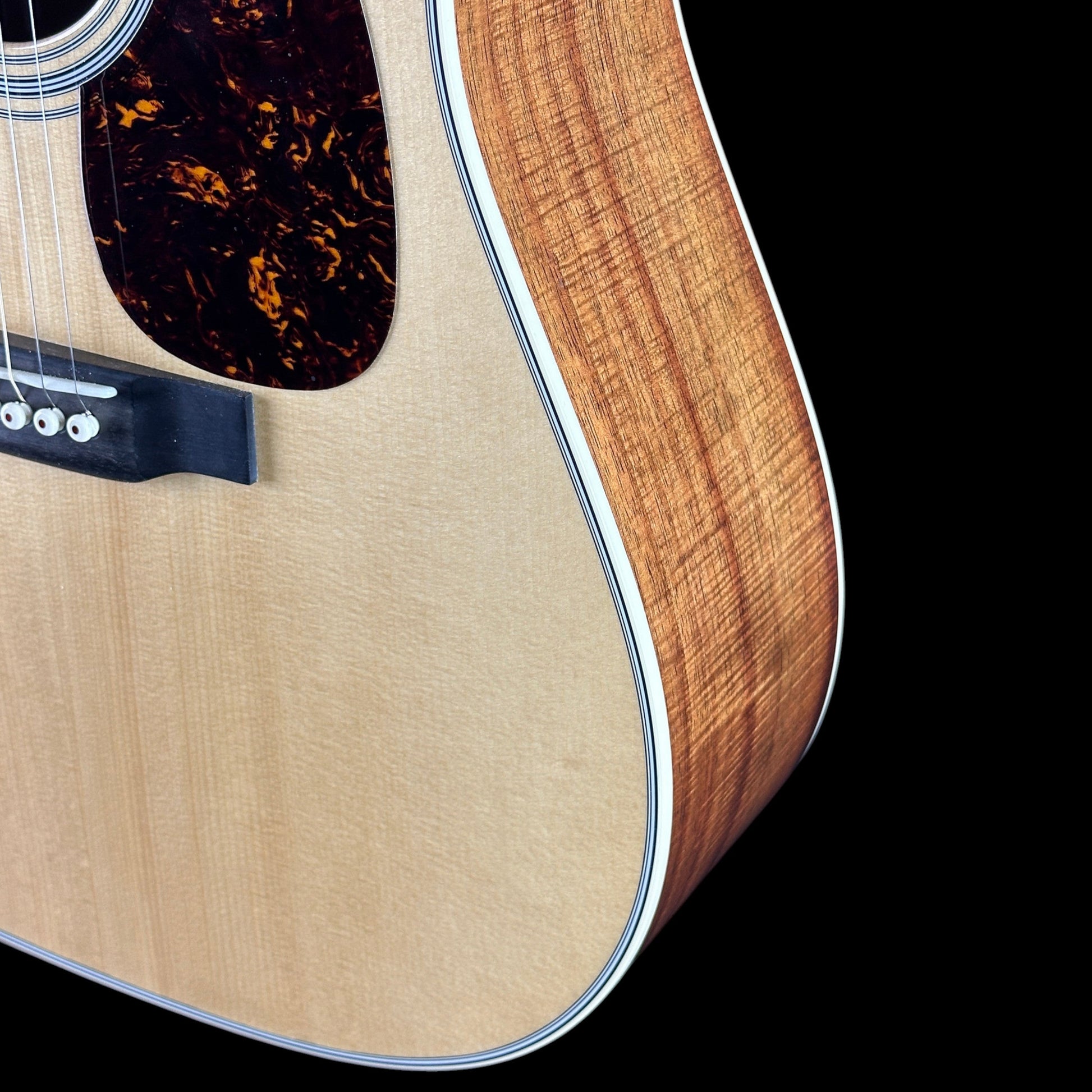 Used 2021 Martin Custom Shop 28 Style Dread VTS Adi/Highly Flamed Koa w/LR Baggs Anthem w/case TSU25221