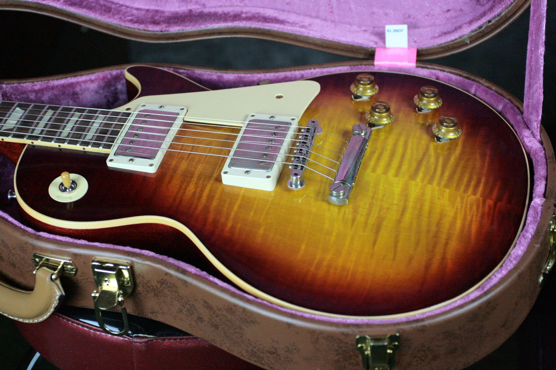 2019 Gibson 1959 Les Paul 60TH ANNIVERSARY Historic Reissue R9 59 Custom Shop Factory Burst!