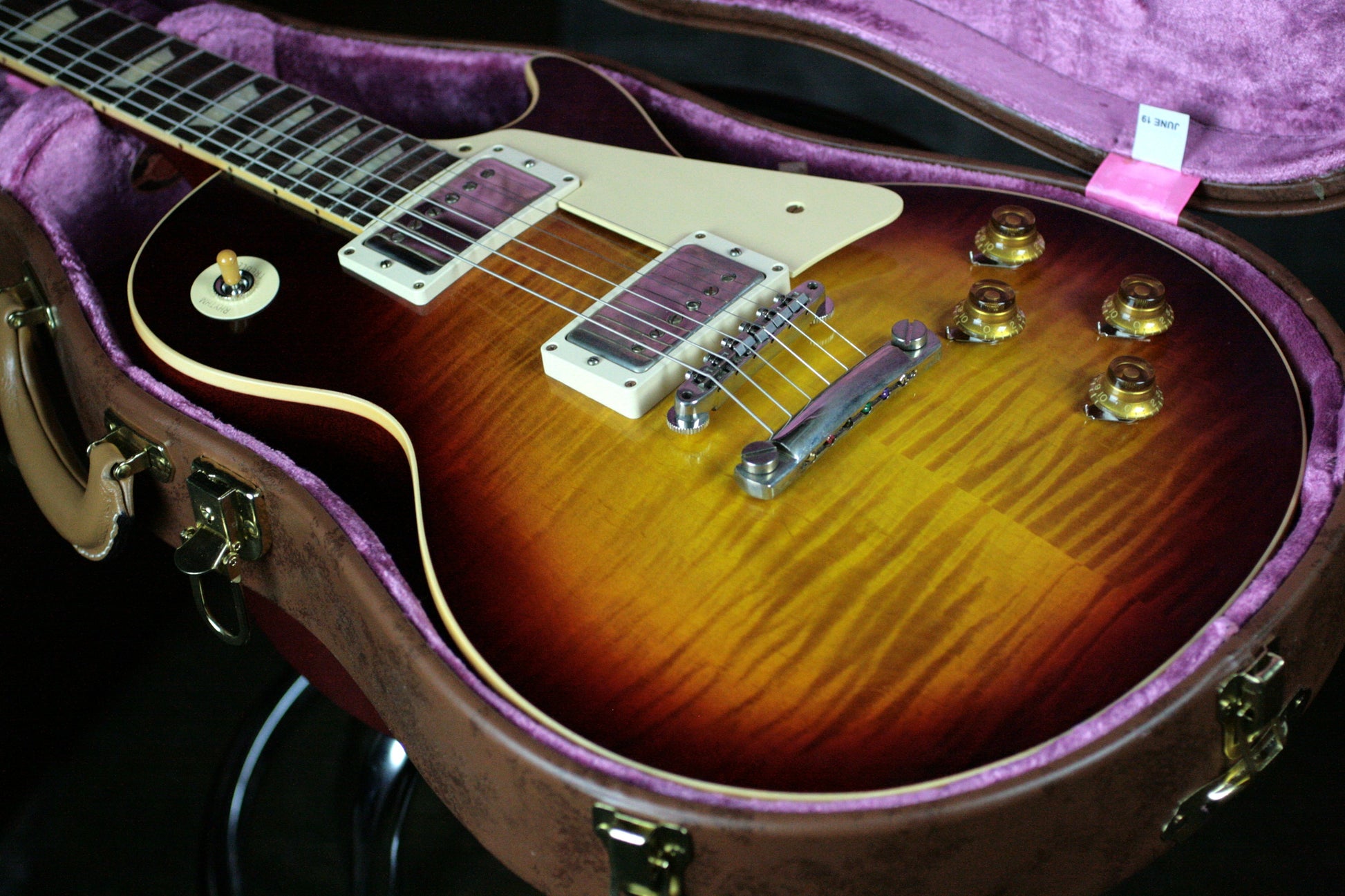 2019 Gibson 1959 Les Paul 60TH ANNIVERSARY Historic Reissue R9 59 Custom Shop Factory Burst!