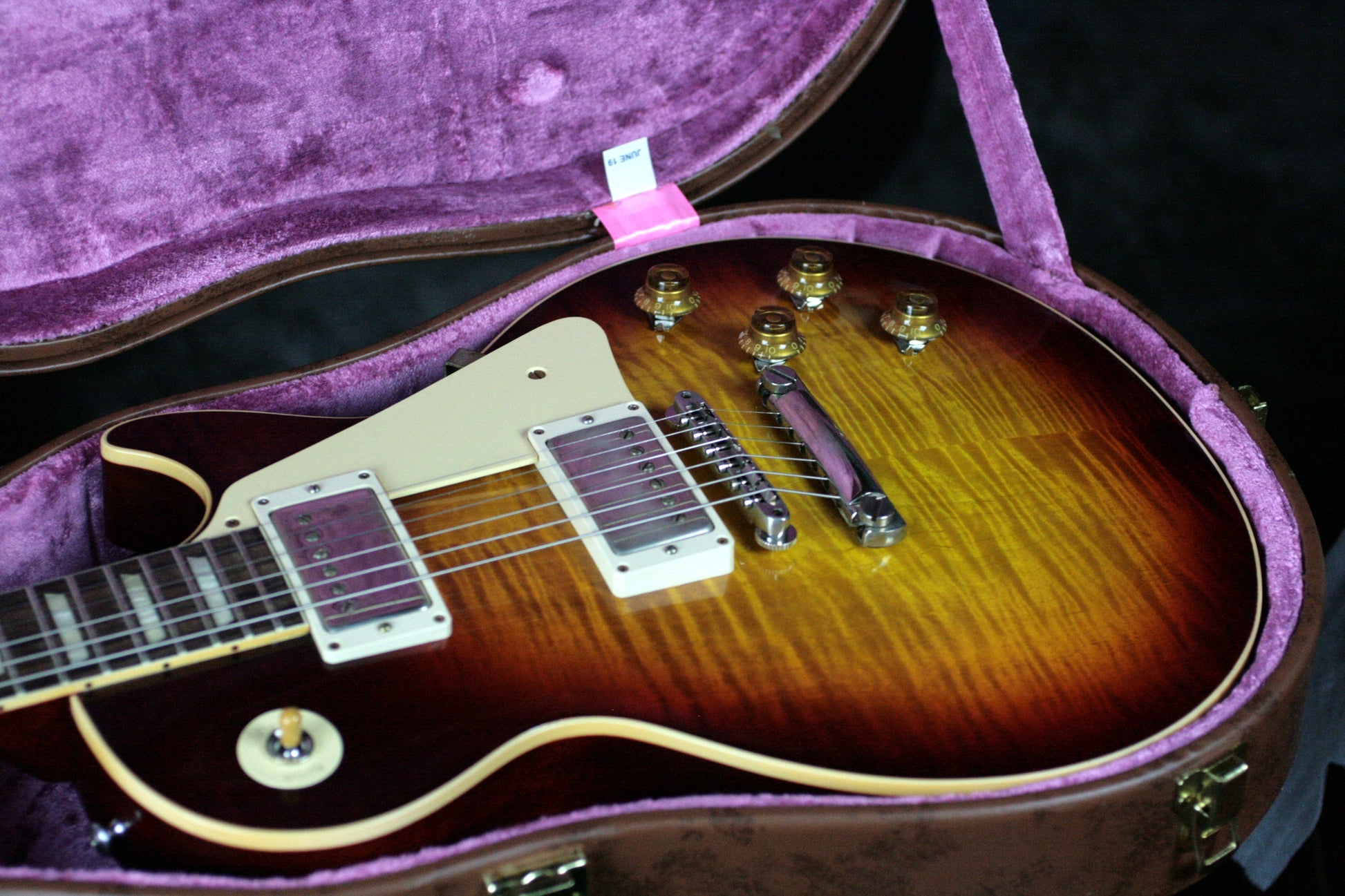 2019 Gibson 1959 Les Paul 60TH ANNIVERSARY Historic Reissue R9 59 Custom Shop Factory Burst!