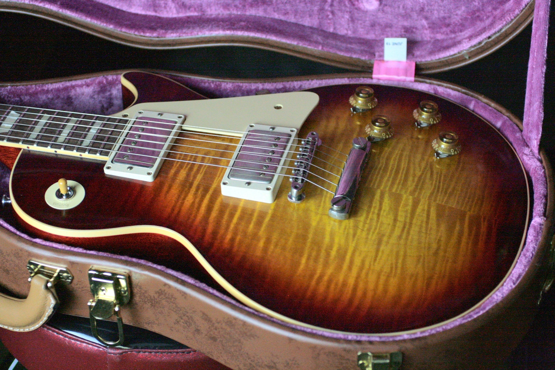 2019 Gibson 1959 Les Paul 60TH ANNIVERSARY Historic Reissue R9 59 Custom Shop Factory Burst!