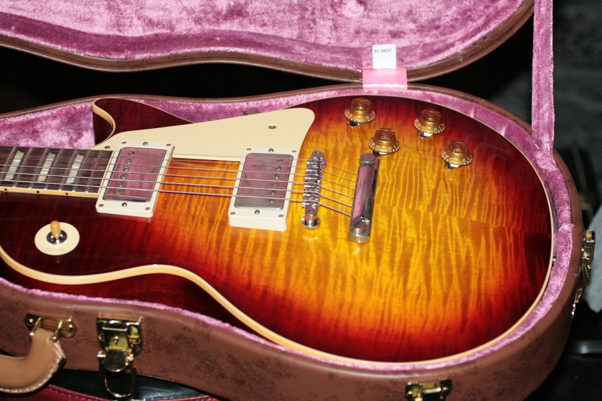 2019 Gibson 1959 Les Paul 60TH ANNIVERSARY Historic Reissue R9 59 Custom Shop Factory Burst!