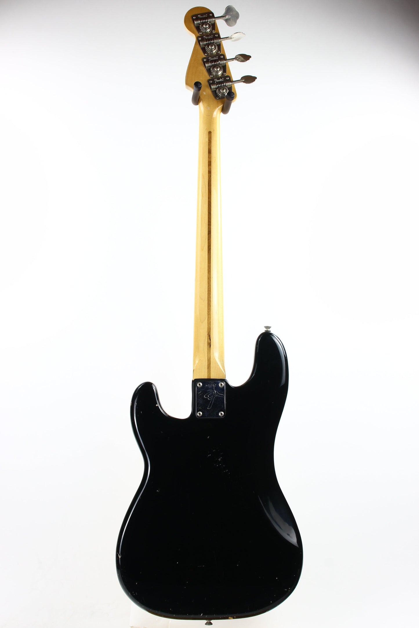 1974 Fender Precision Bass Fretless Black Custom Color - ALL ORIGINAL Vintage P! 1970’s, Maple Board