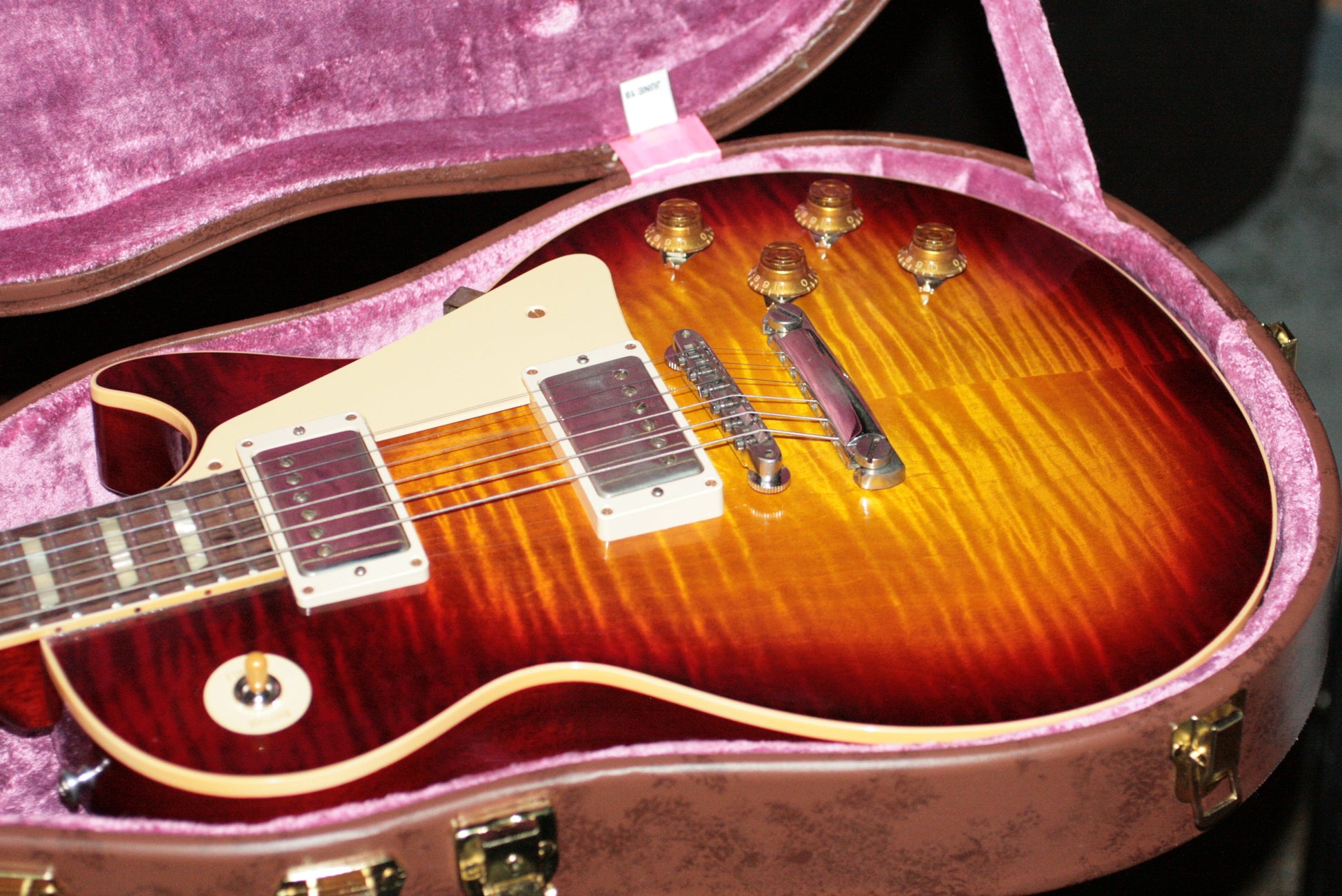 2019 Gibson 1959 Les Paul 60TH ANNIVERSARY Historic Reissue R9 59 Custom Shop Factory Burst!