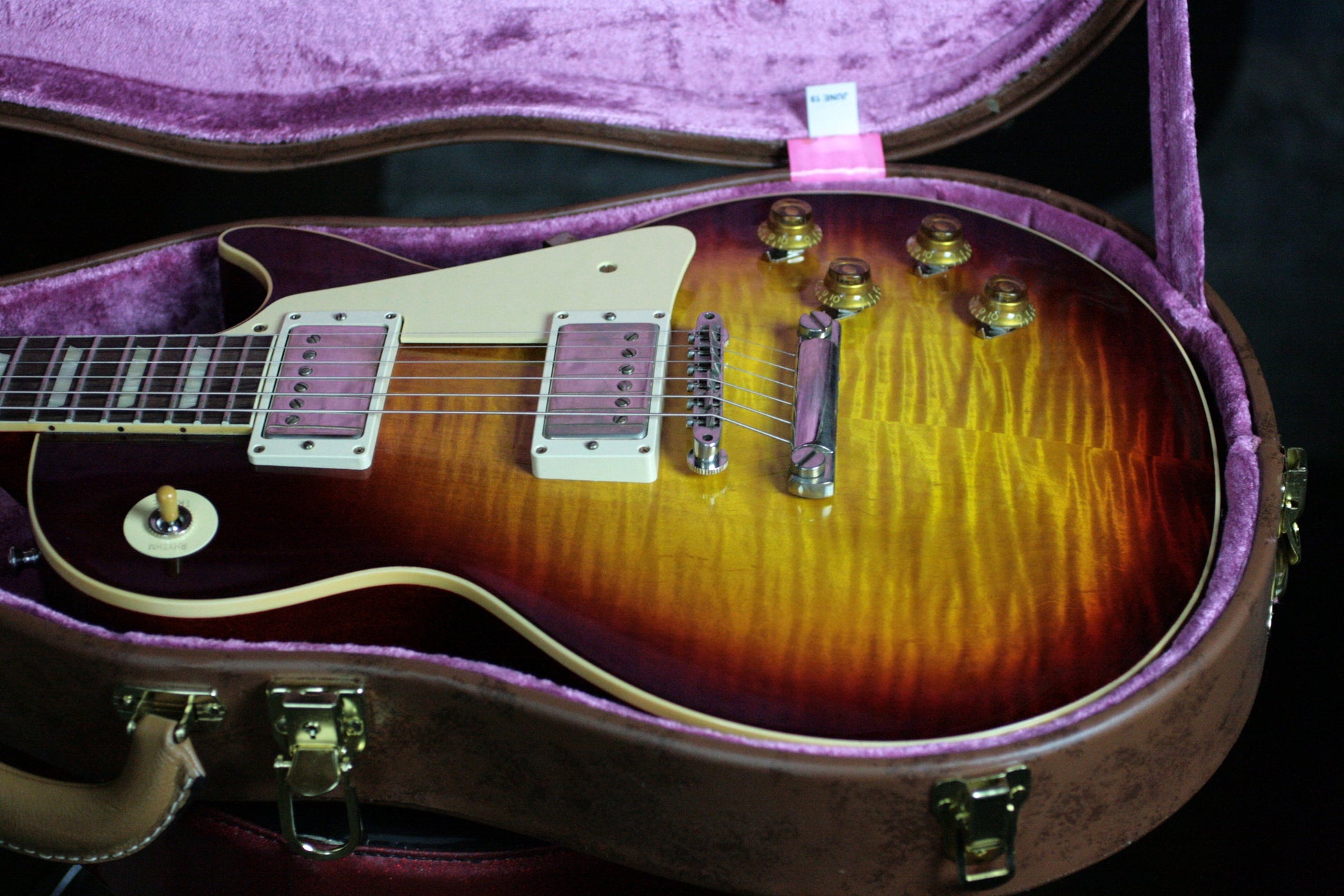 2019 Gibson 1959 Les Paul 60TH ANNIVERSARY Historic Reissue R9 59 Custom Shop Factory Burst!