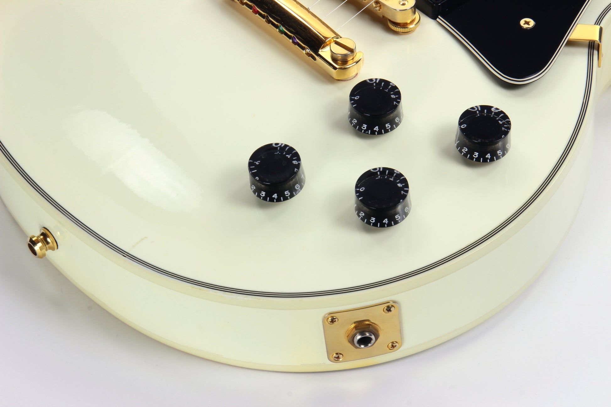 2007 Gibson Custom Shop Les Paul Custom Alpine White Ebony Fingerboard - w/ Original Hard Case