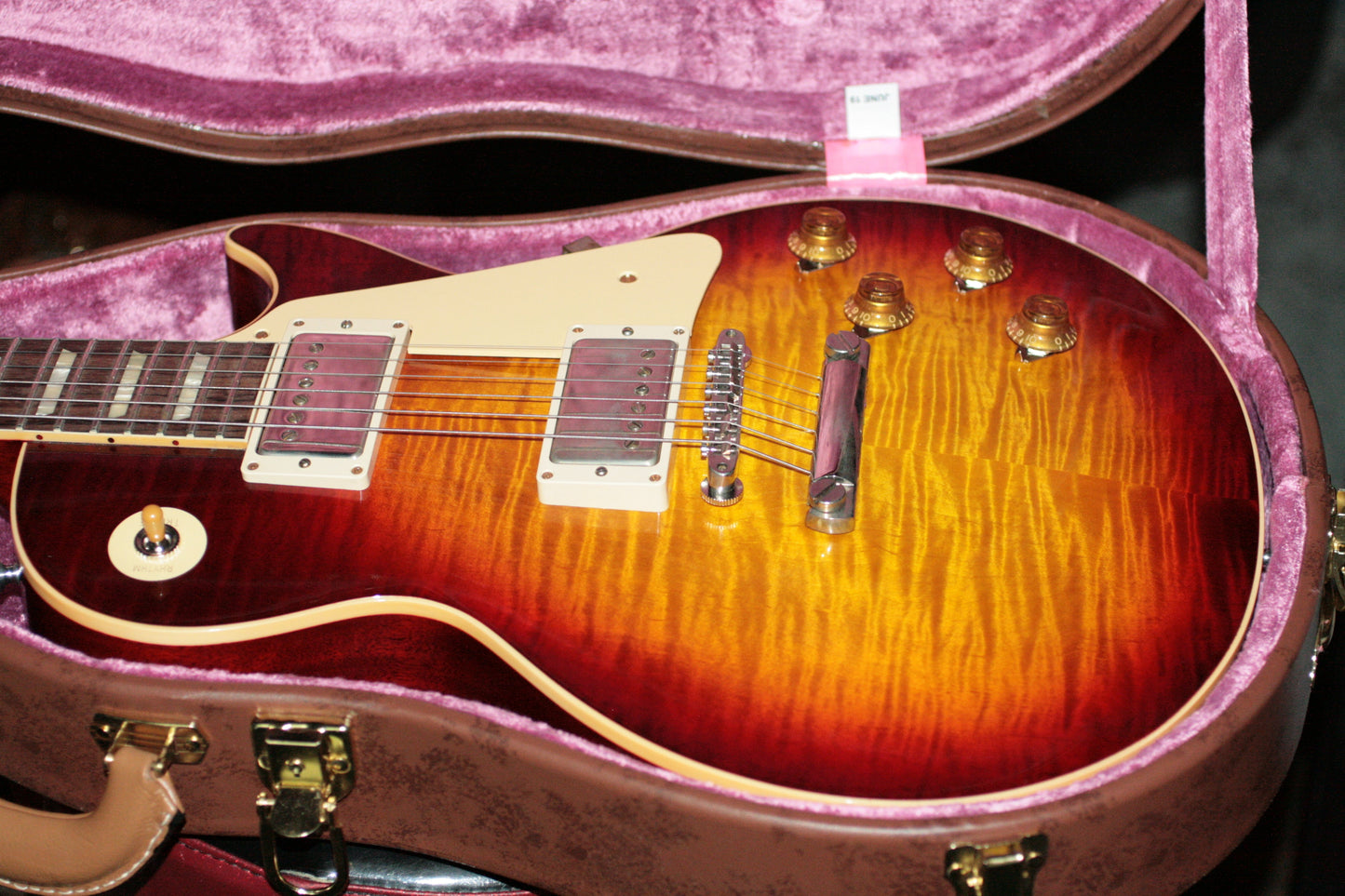2019 Gibson 1959 Les Paul 60TH ANNIVERSARY Historic Reissue R9 59 Custom Shop Factory Burst!