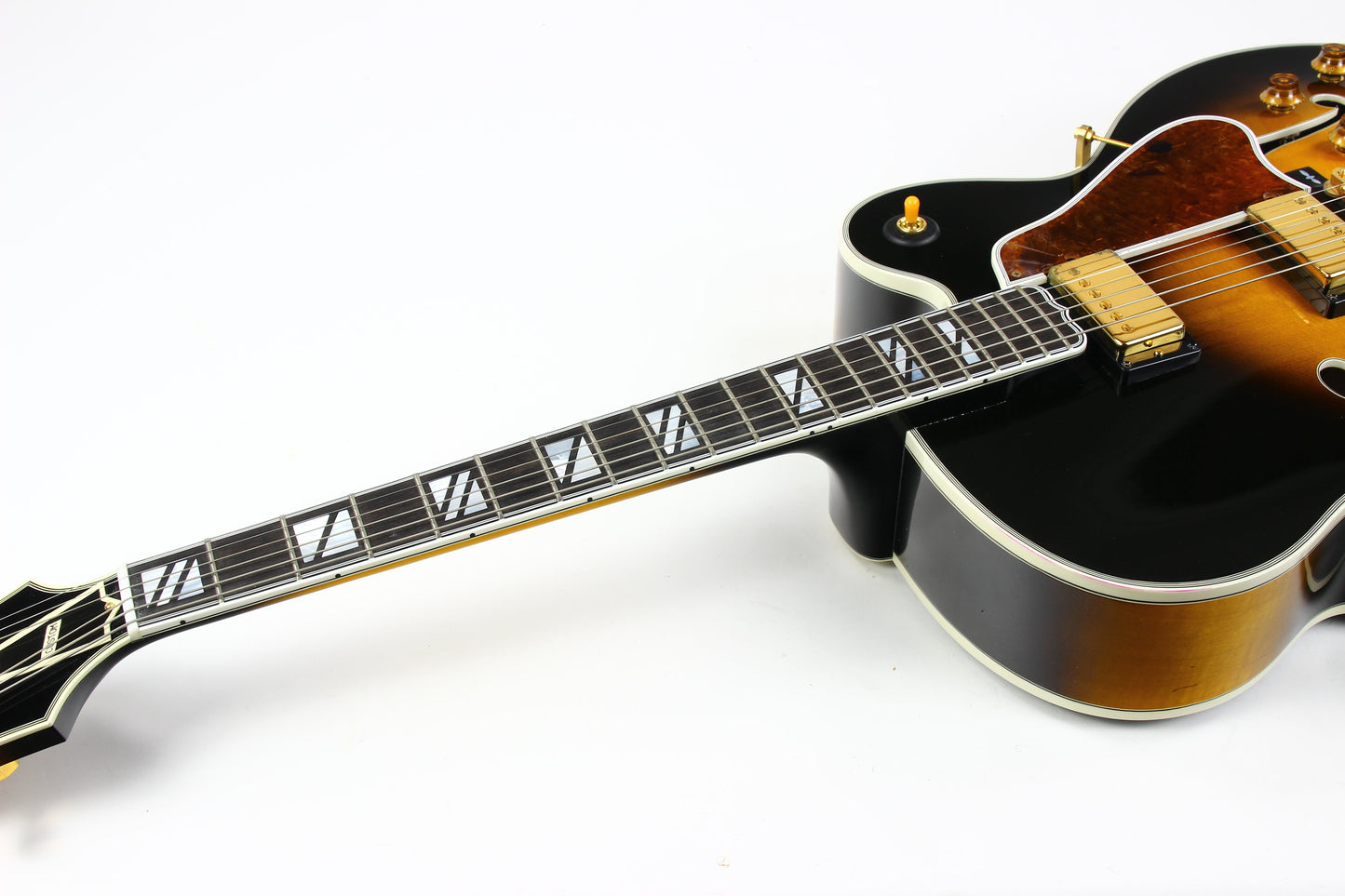 1996 Gibson Custom Shop Super 400 CES Tobacco Sunburst Archtop Electric Guitar!