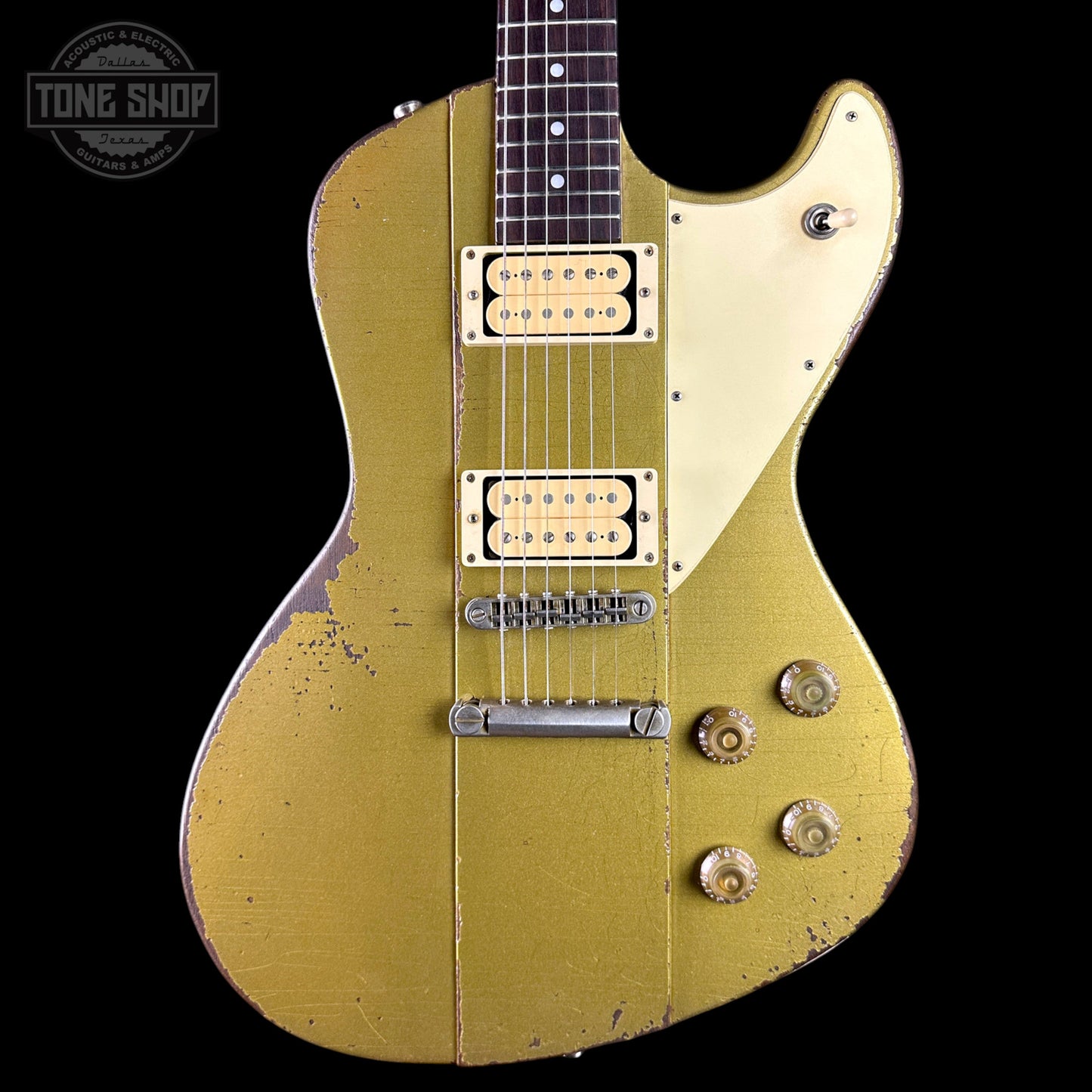 Rock N Roll Relics Revenge Gold Top Med Relic w/case