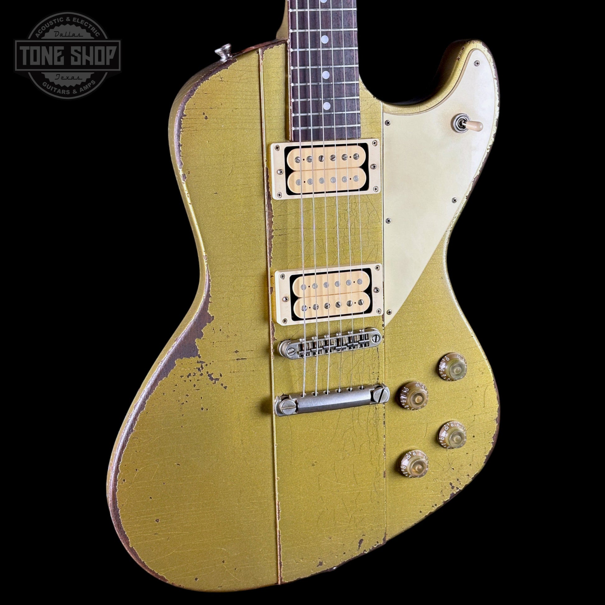Rock N Roll Relics Revenge Gold Top Med Relic w/case