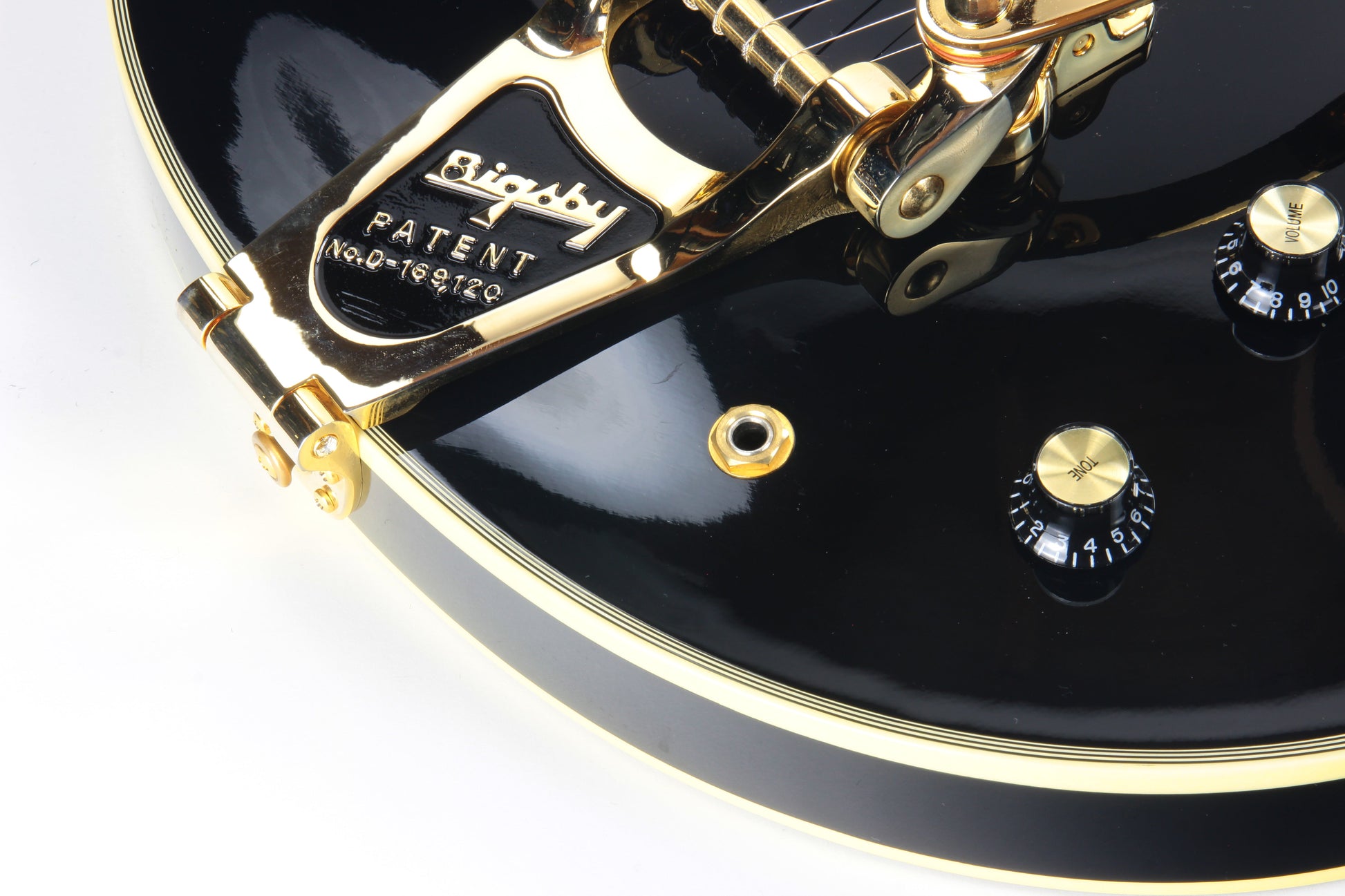 2019 Gibson Memphis Limited Edition ES-355 Black Beauty 3 Pickups Bigsby - Les Paul Custom Ebony