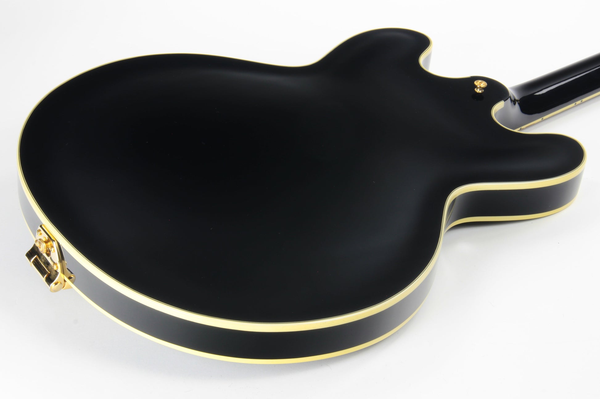 2019 Gibson Memphis Limited Edition ES-355 Black Beauty 3 Pickups Bigsby - Les Paul Custom Ebony