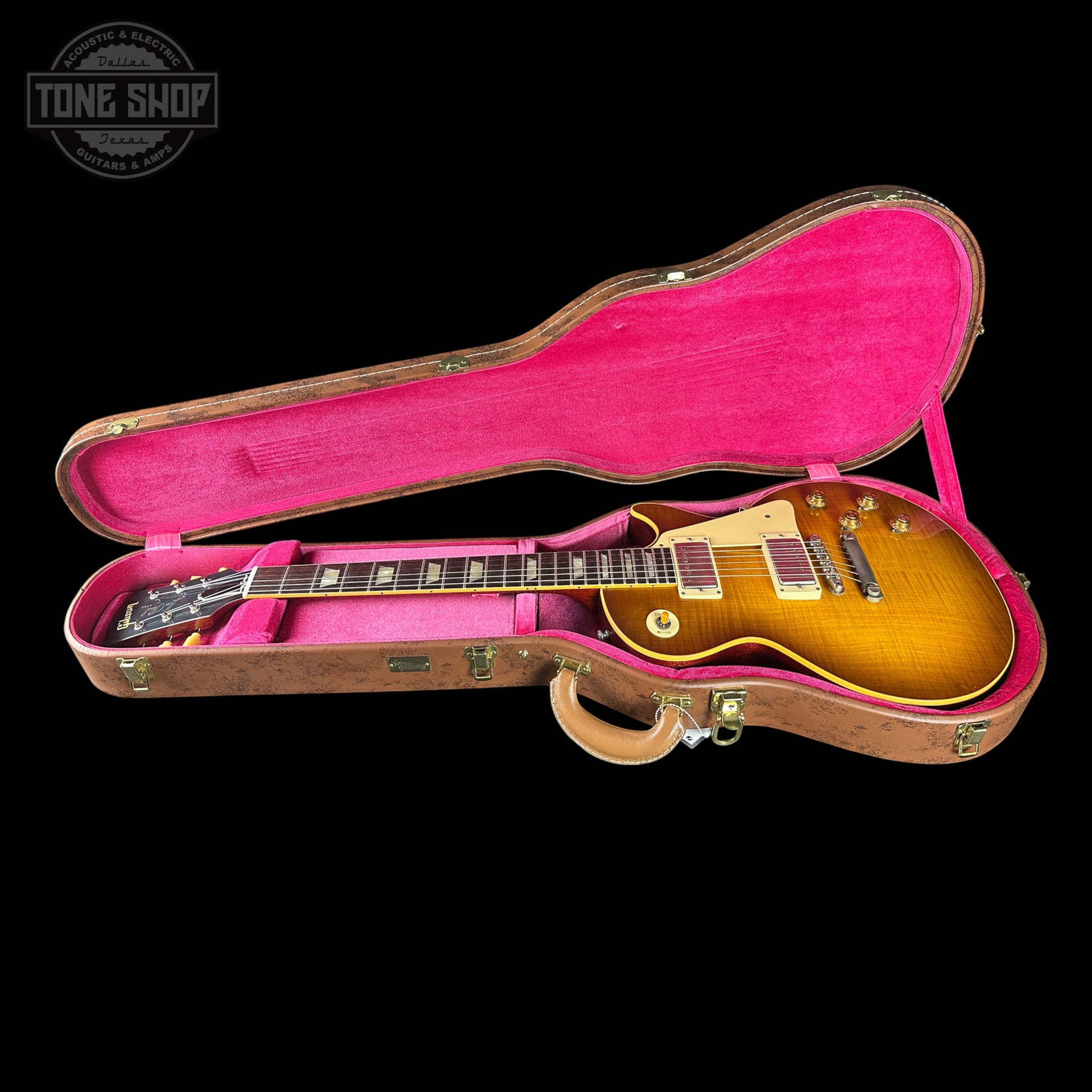 Gibson Custom Dealer Select 1959 Les Paul Standard Golden Poppy AAA Top Ultra Light Aged w/case 961014