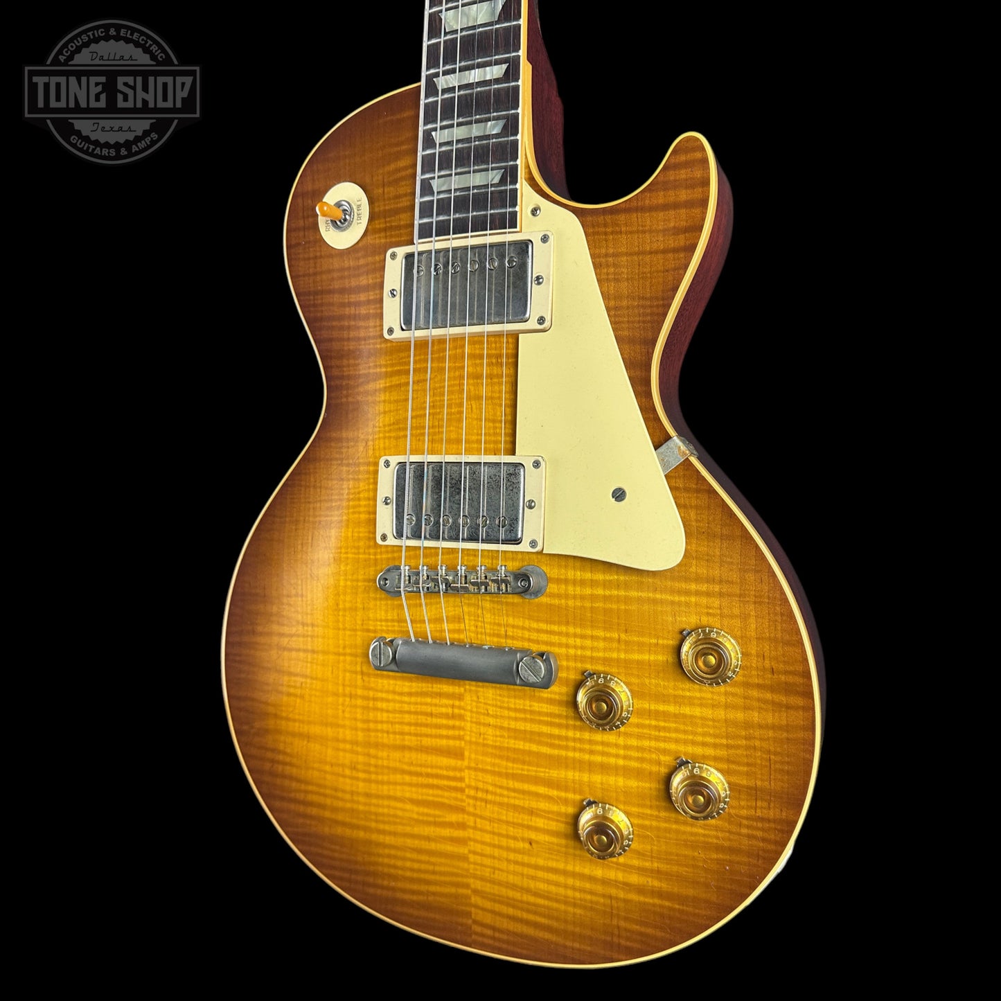 Gibson Custom Dealer Select 1959 Les Paul Standard Golden Poppy AAA Top Ultra Light Aged w/case 961014