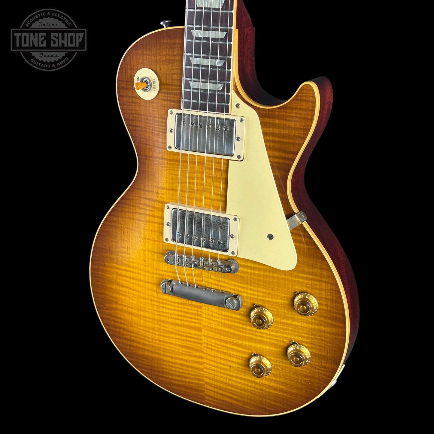 Gibson Custom Dealer Select 1959 Les Paul Standard Golden Poppy AAA Top Ultra Light Aged w/case 961014