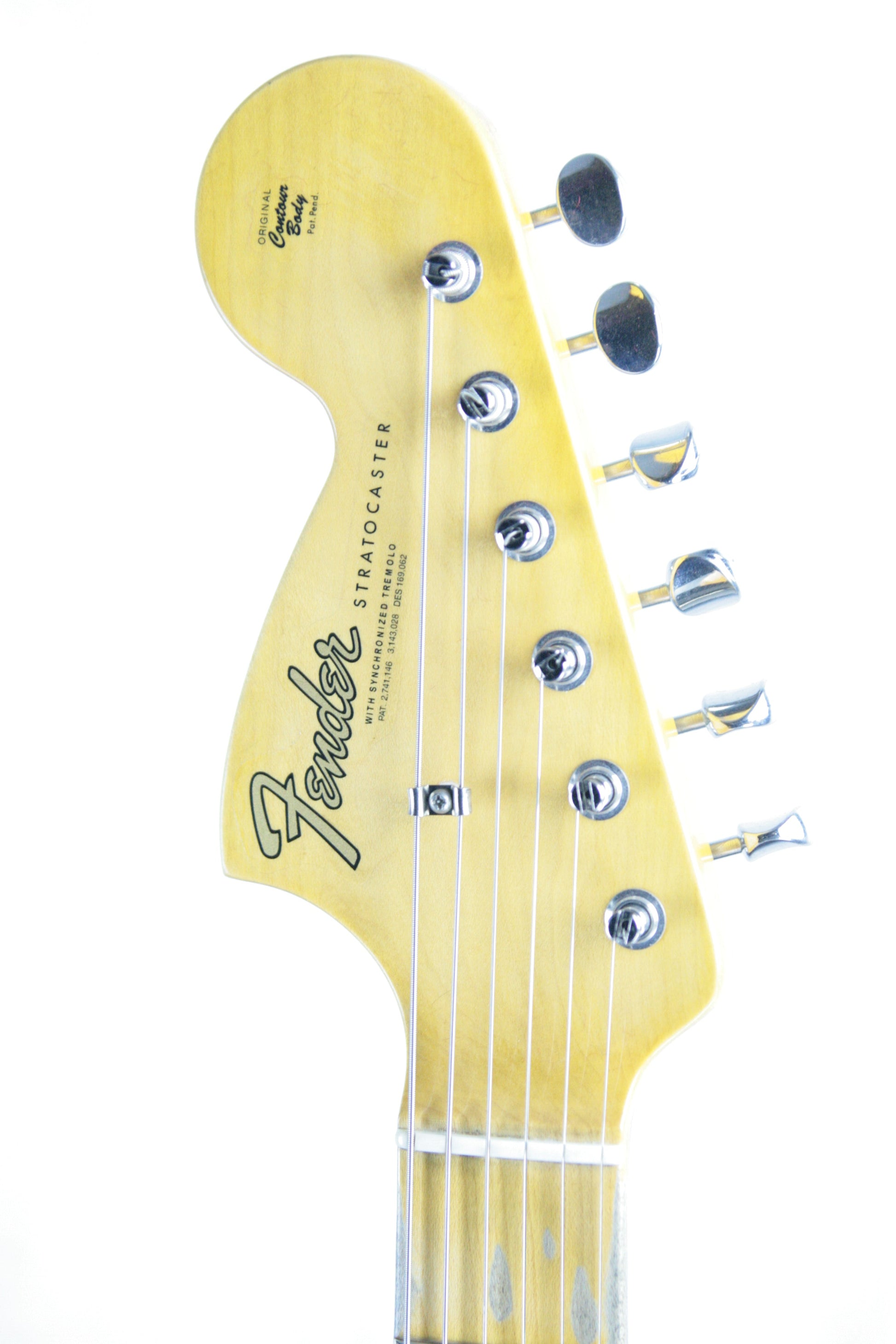 2018 Fender Custom Shop Jimi Hendrix Voodoo Child Stratocaster Journeyman Relic White Strat Maple Cap Neck