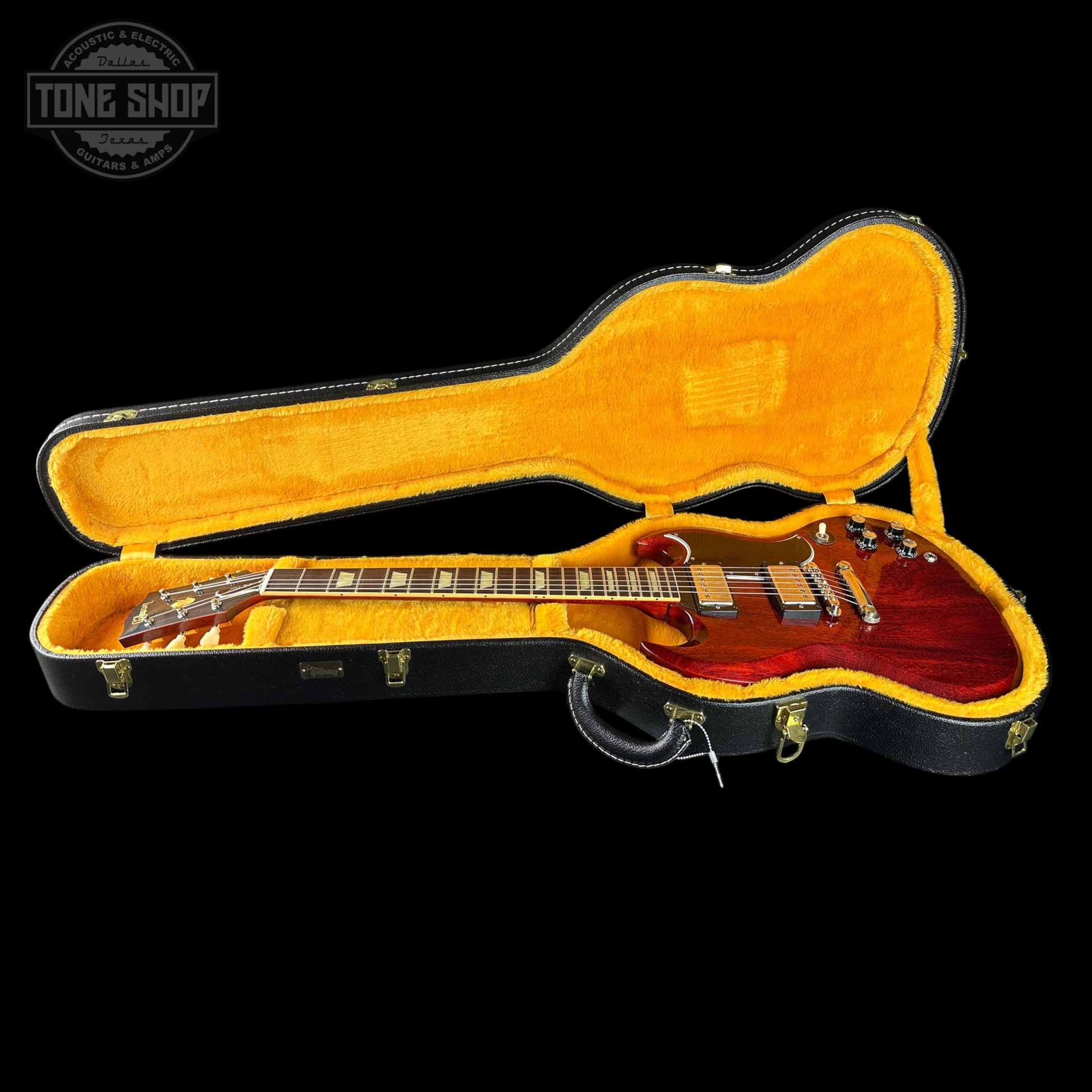 Gibson Custom 1961 Les Paul SG Standard Reissue Stop-Bar VOS Cherry Red w/case 503621