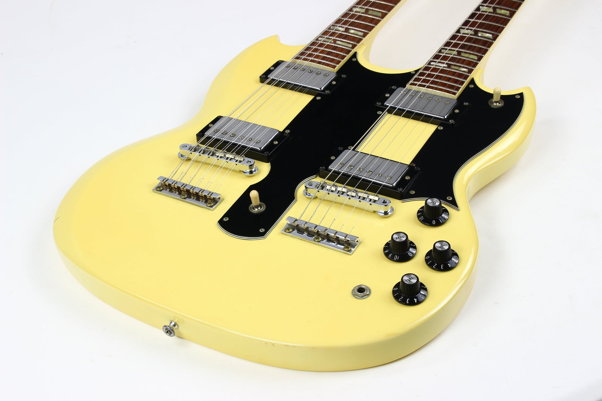 1978 Gibson EDS-1275 Double Neck Alpine White w Original Case & Tag | 100% Original Vintage Doubleneck!