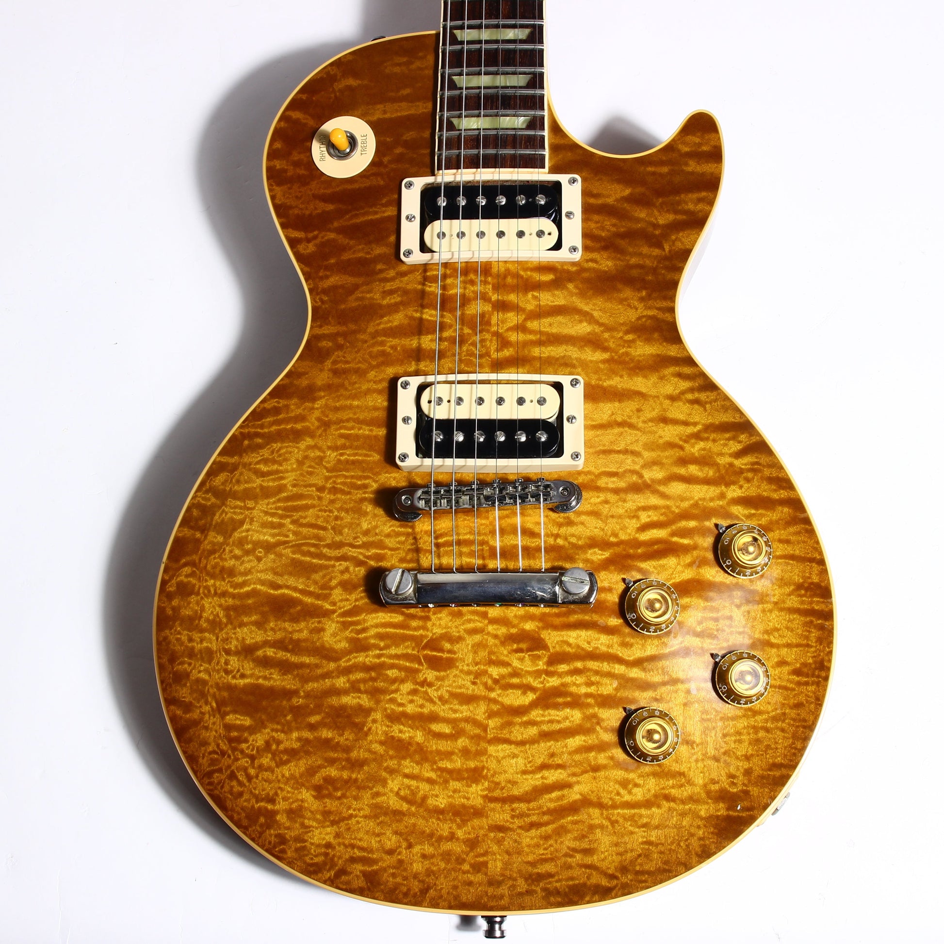 1995 Gibson Les Paul CLASSIC PREMIUM PLUS Honeyburst KILLER Flametop! 1990's standard