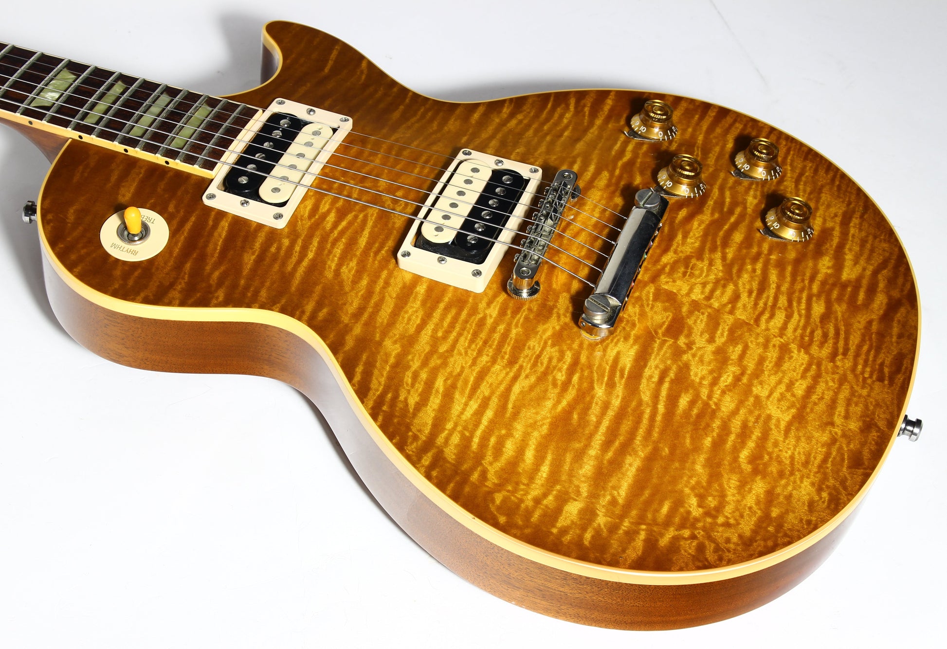 1995 Gibson Les Paul CLASSIC PREMIUM PLUS Honeyburst KILLER Flametop! 1990's standard