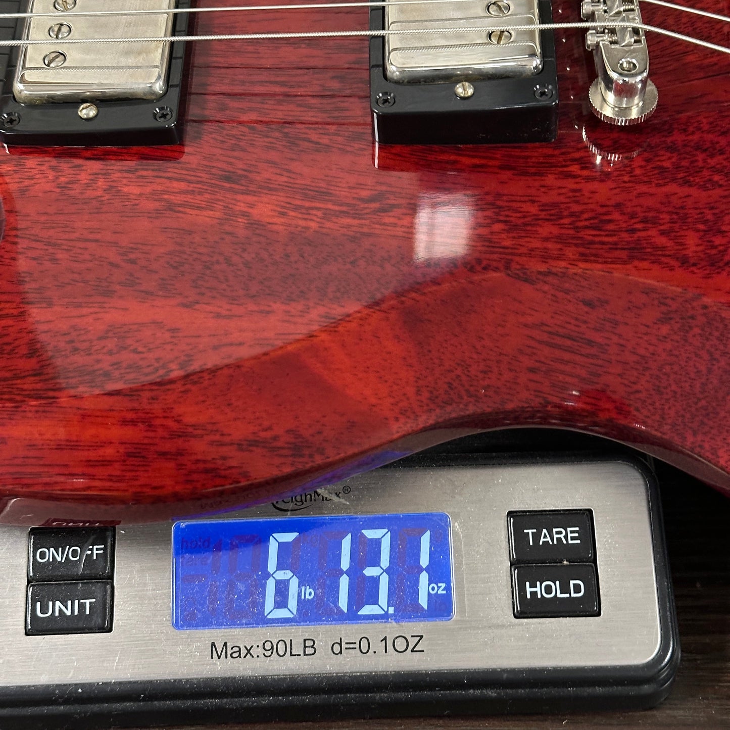 Gibson Custom 1961 Les Paul SG Standard Reissue Stop-Bar VOS Cherry Red w/case 503621